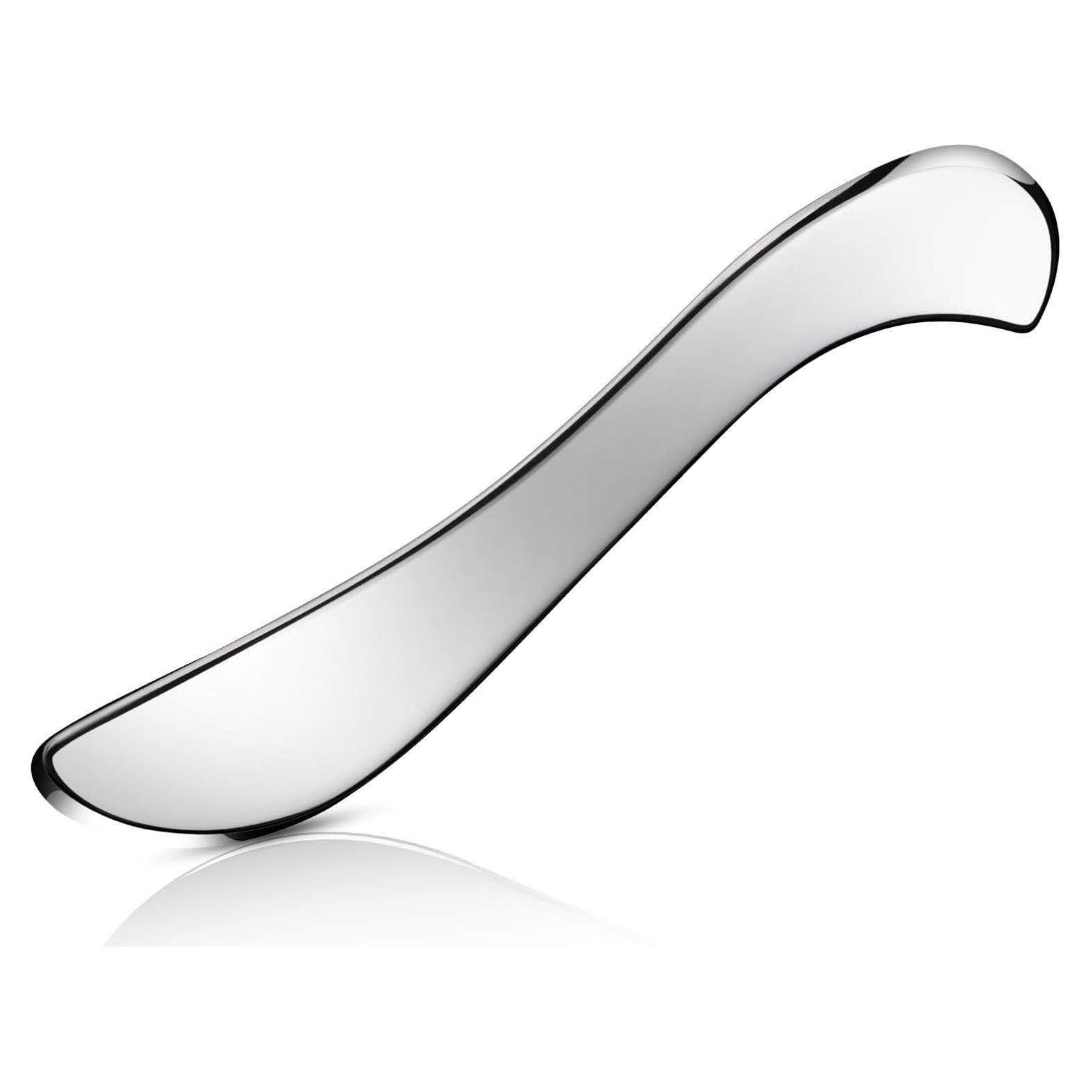 Herramienta Gua Sha Acero Inoxidable AICNLY 5cm para Masaje