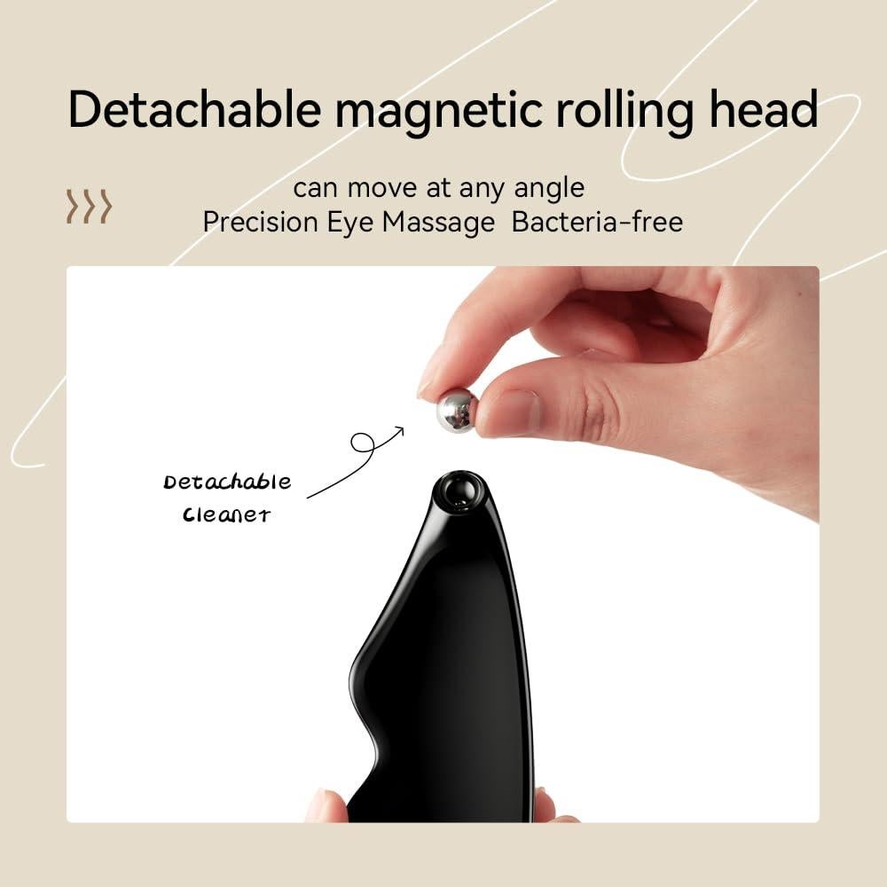 Herramienta Gua Sha Facial BEOVEA - Masaje de Metal Premium 12.3cm