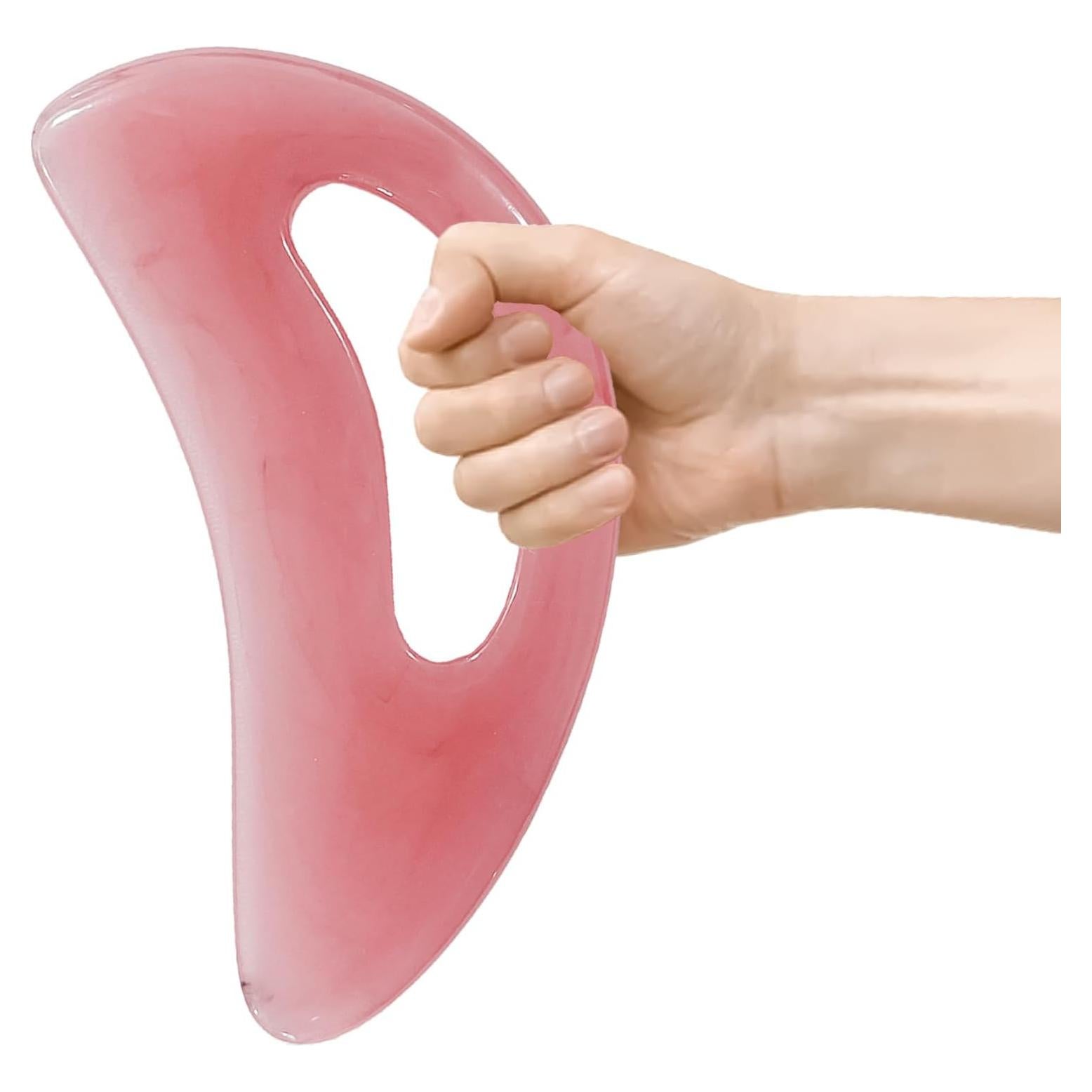 Herramienta Gua Sha Grande RAAFI para Drenaje Linfático y Celulitis