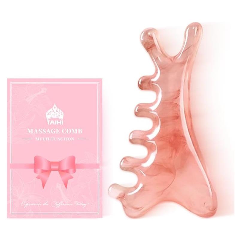 Peine de Masaje TAIHI 4-en-1 para Alivio de Tensión Facial