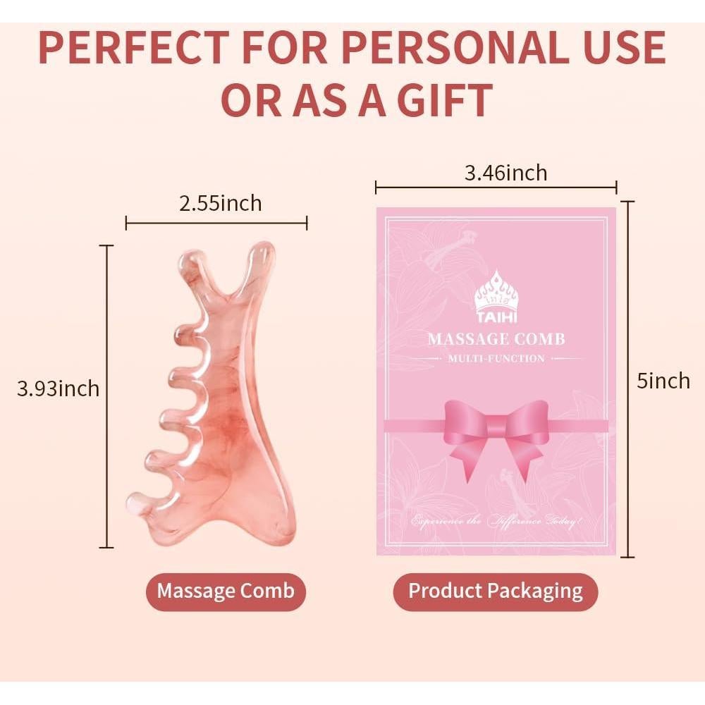 Peine de Masaje TAIHI 4-en-1 para Alivio de Tensión Facial