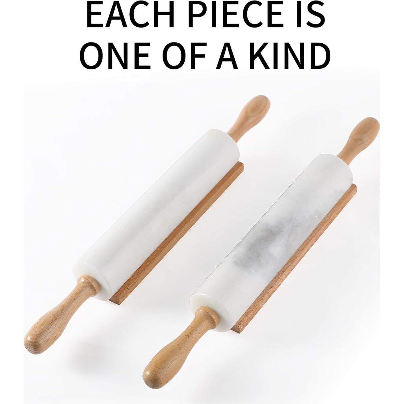 Rodillo de Mármol Koville 1.30 kg Antiadherente 45.97 cm