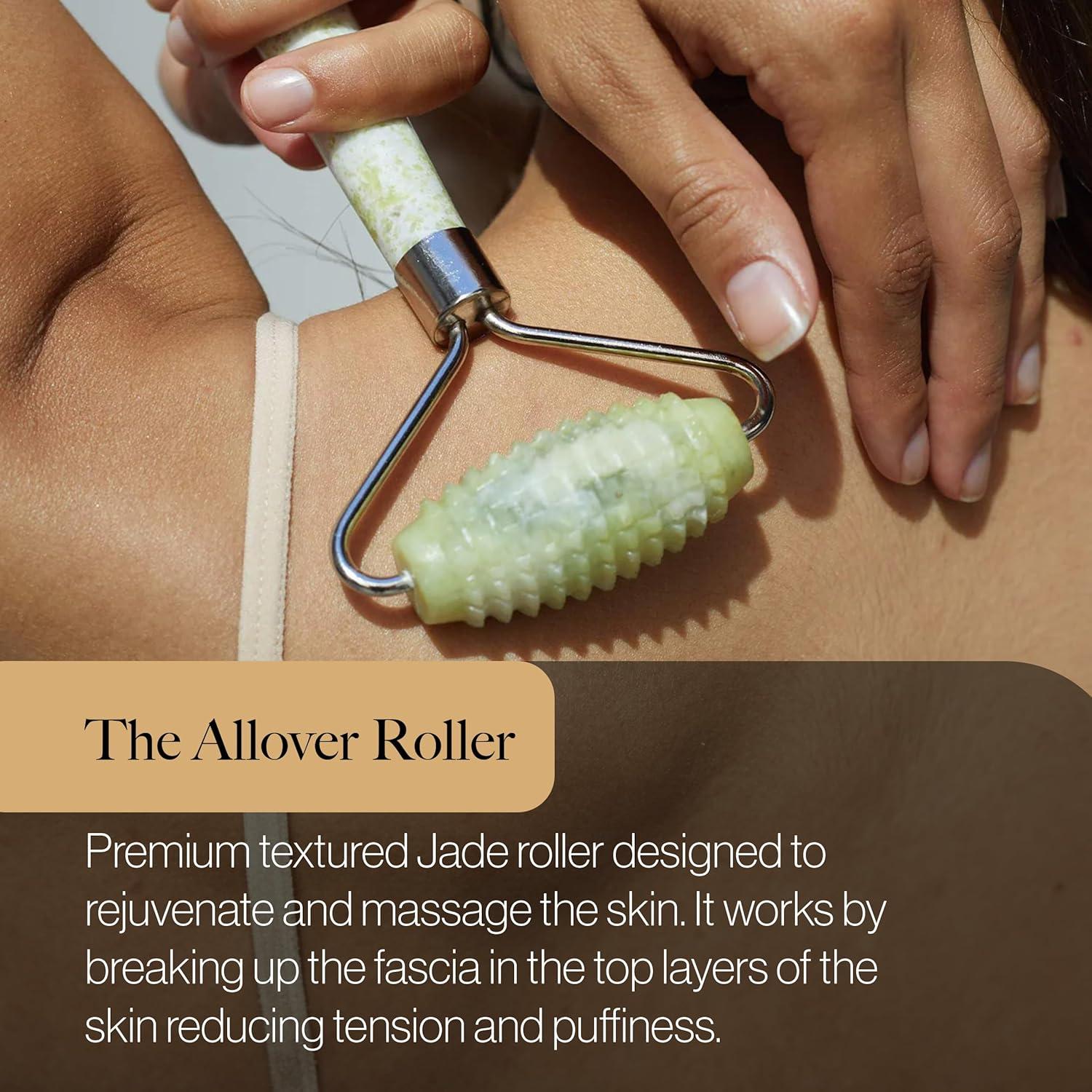 Rodillo de Masaje de Jade Esker 17.78 cm para Cuerpo Completo