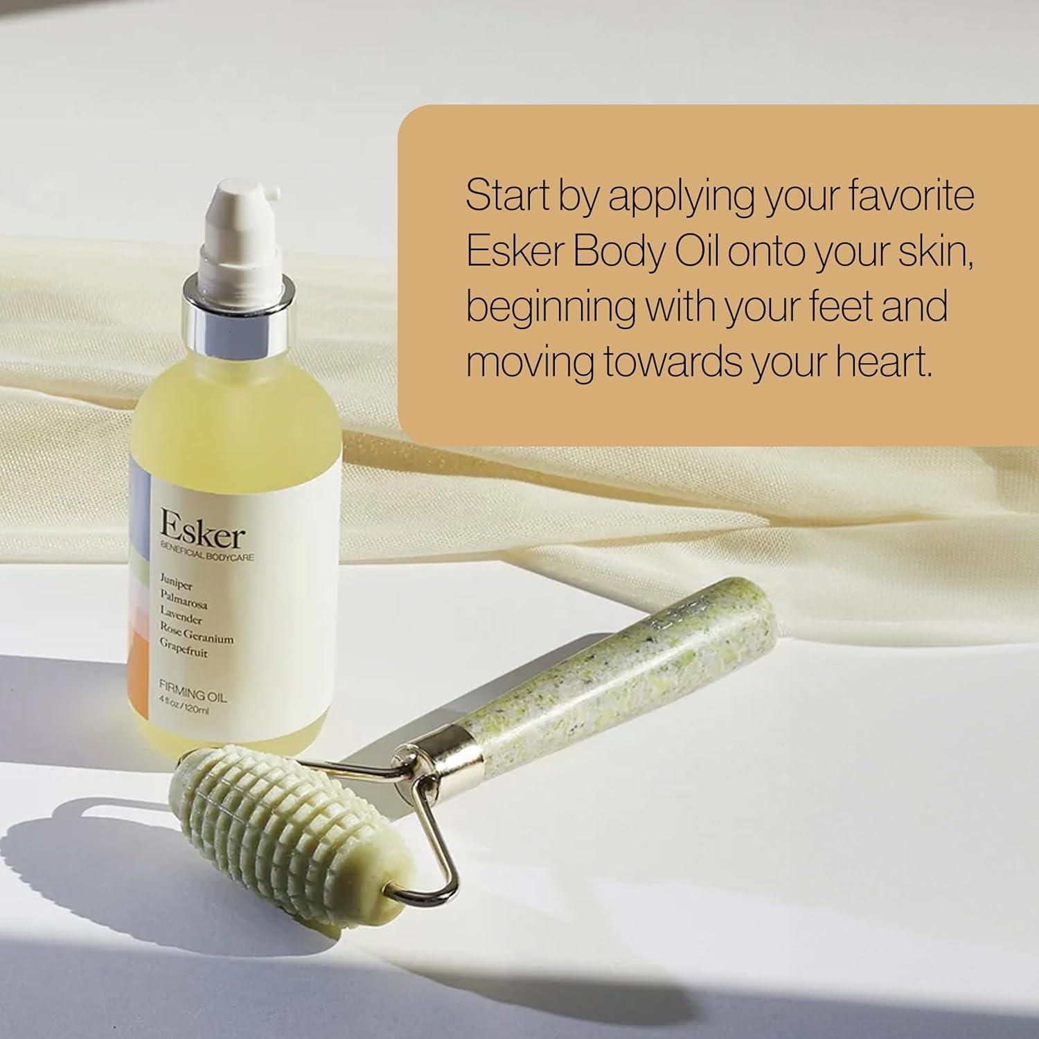 Rodillo de Masaje de Jade Esker 17.78 cm para Cuerpo Completo