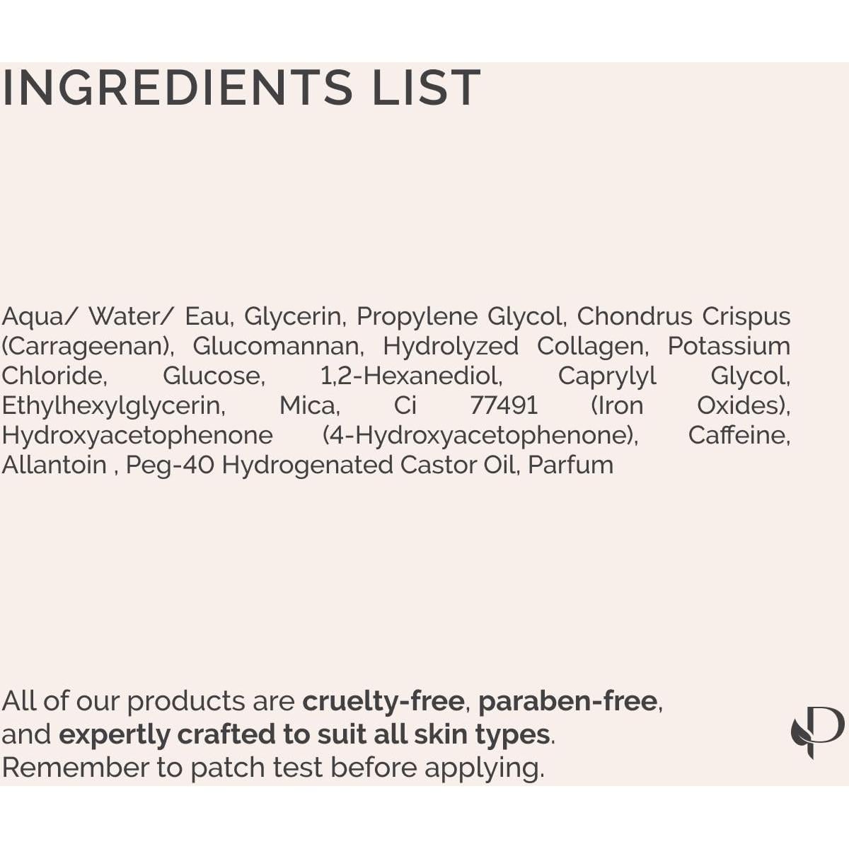 Parche de Ojos Dorado Plantifique | 20 Pares | Hidratante y Revitalizante