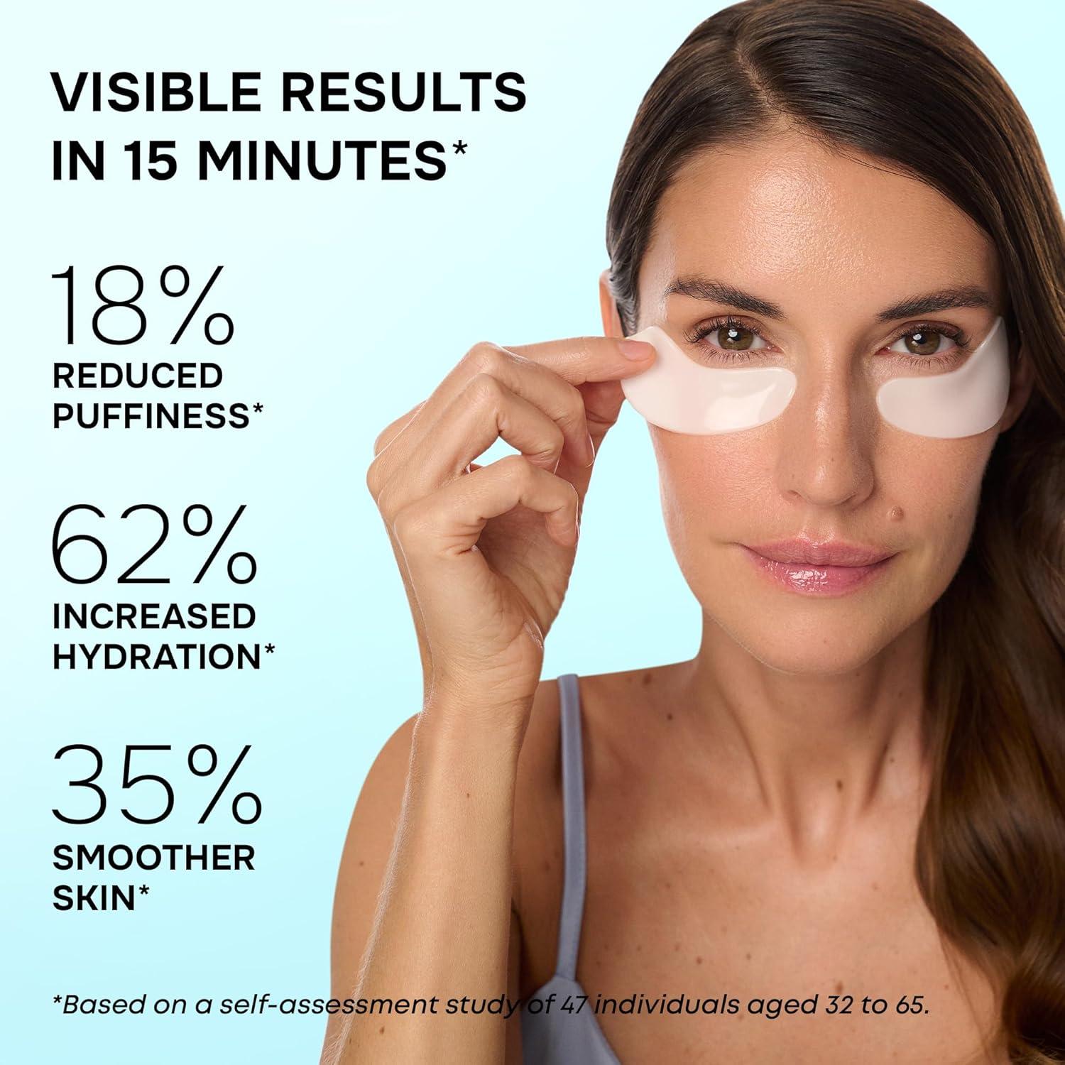 Parches para Ojos SimplyVital - Hidrogel con Colágeno y Retinol - 15 Pares