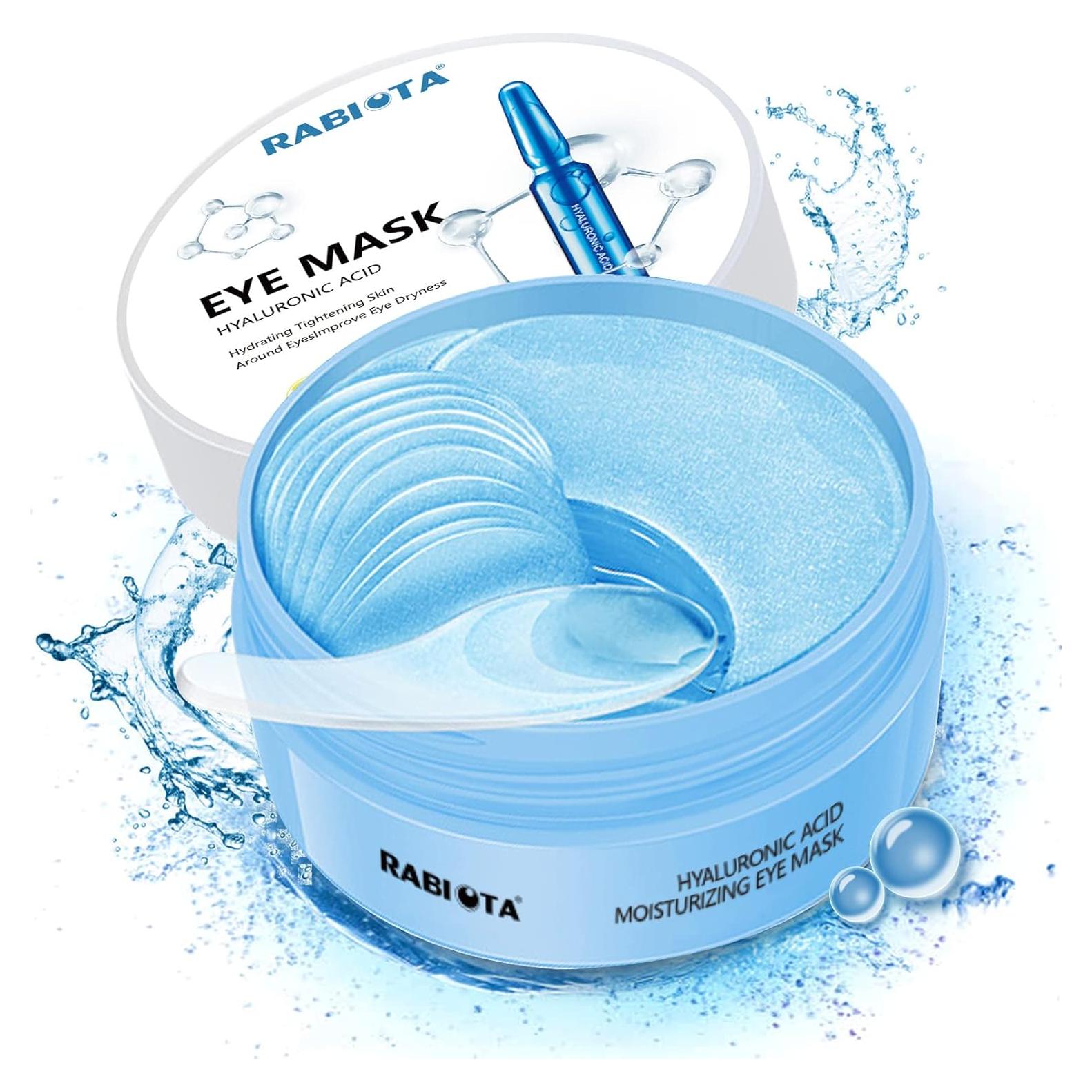 Máscaras para Ojos RABIOTA - 30 Pares con Ácido Hialurónico