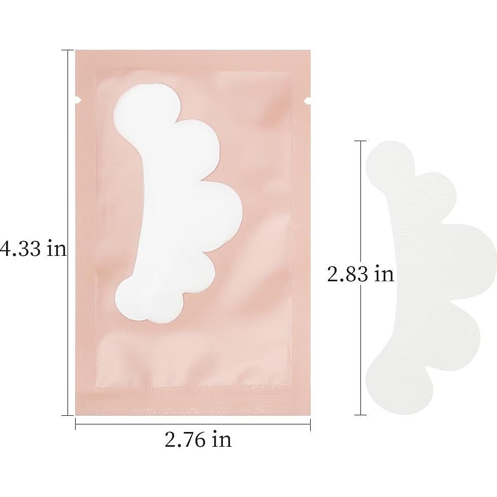 50 Pares Almohadillas Gel Ojos Yisu Rosa Autoadhesivas