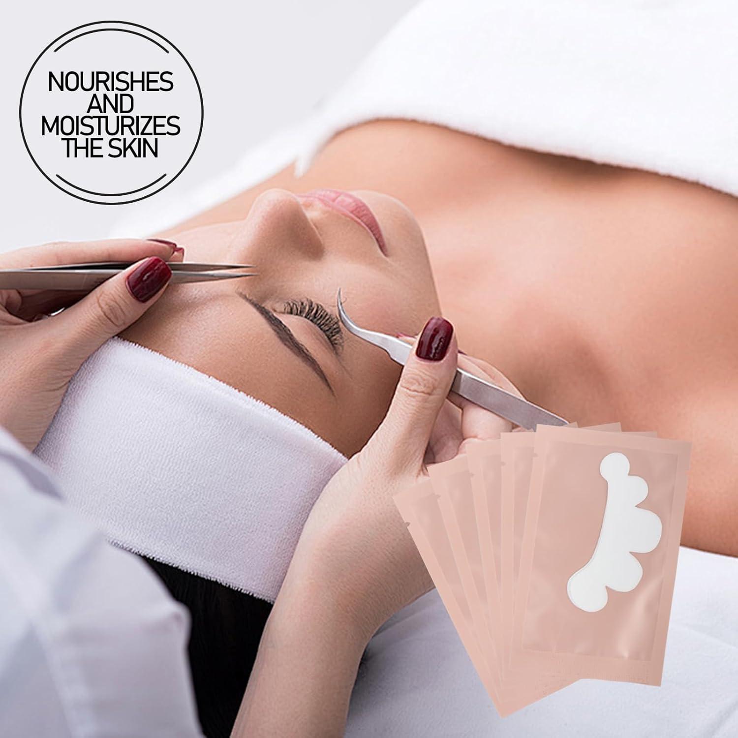 50 Pares Almohadillas Gel Ojos Yisu Rosa Autoadhesivas