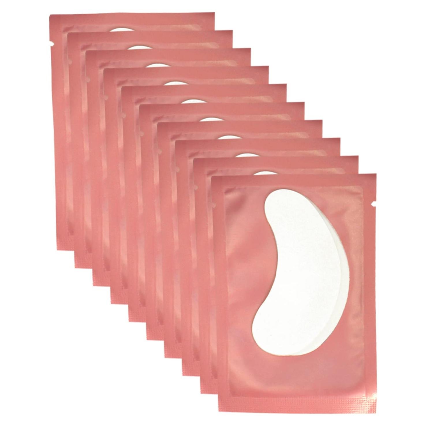 Almohadillas de Gel para Ojos VEYES INC - 50 Pares Rosa