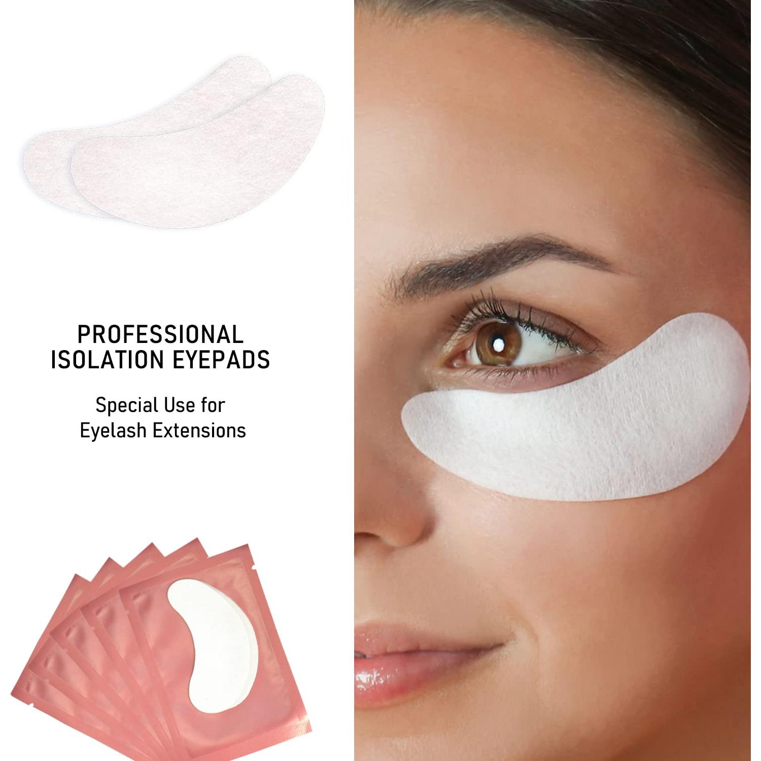 Almohadillas de Gel para Ojos VEYES INC - 50 Pares Rosa