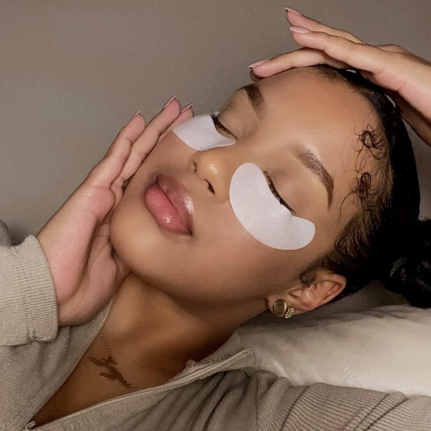 Almohadillas de Gel para Ojos VEYES INC - 50 Pares Rosa