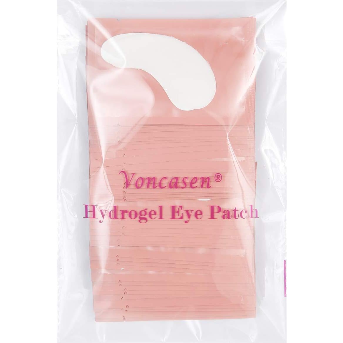 Juego de 100 pares de almohadillas de gel V world para pestañas