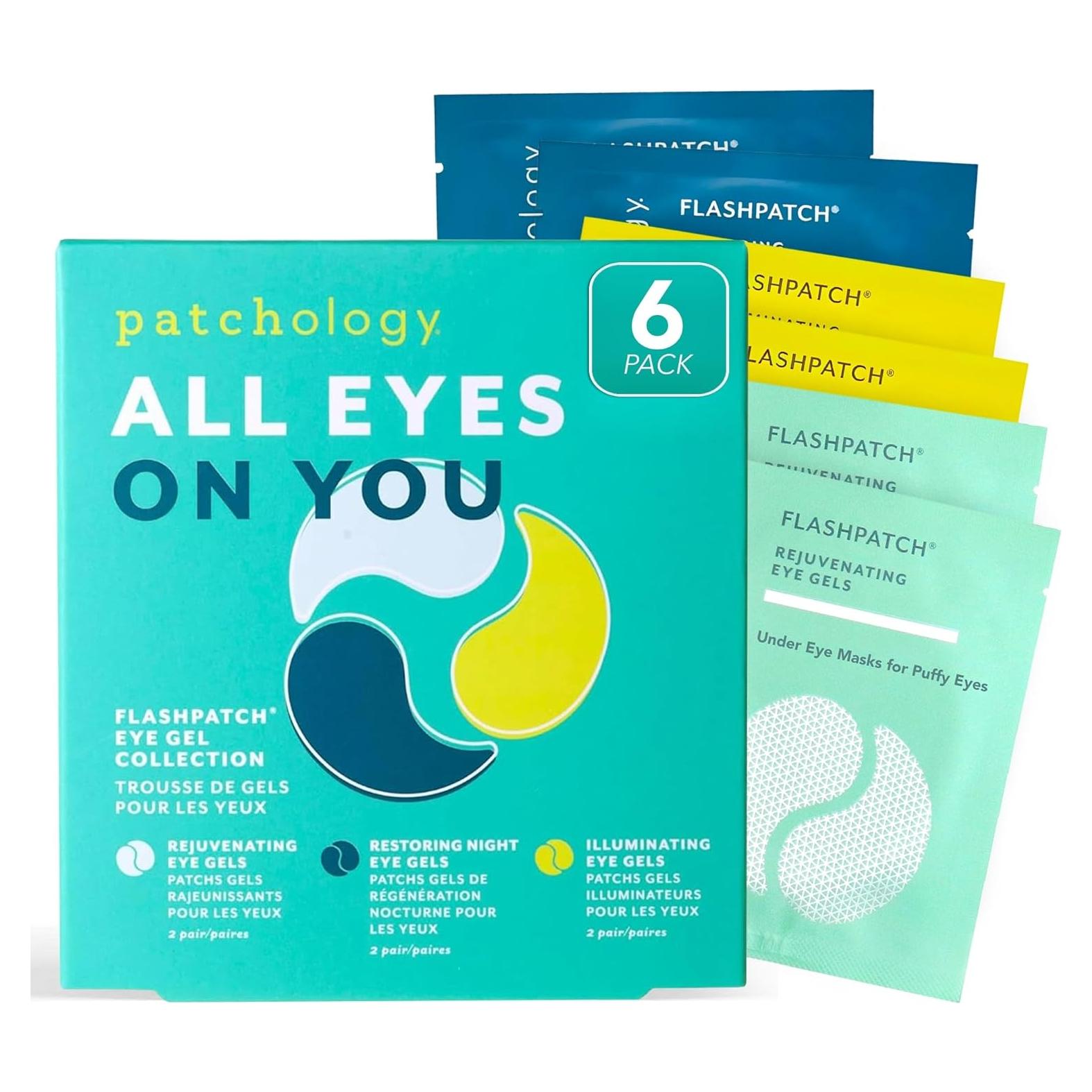 Parches Hidratantes para Ojos Patchology Todo Ojos - 6 Pares