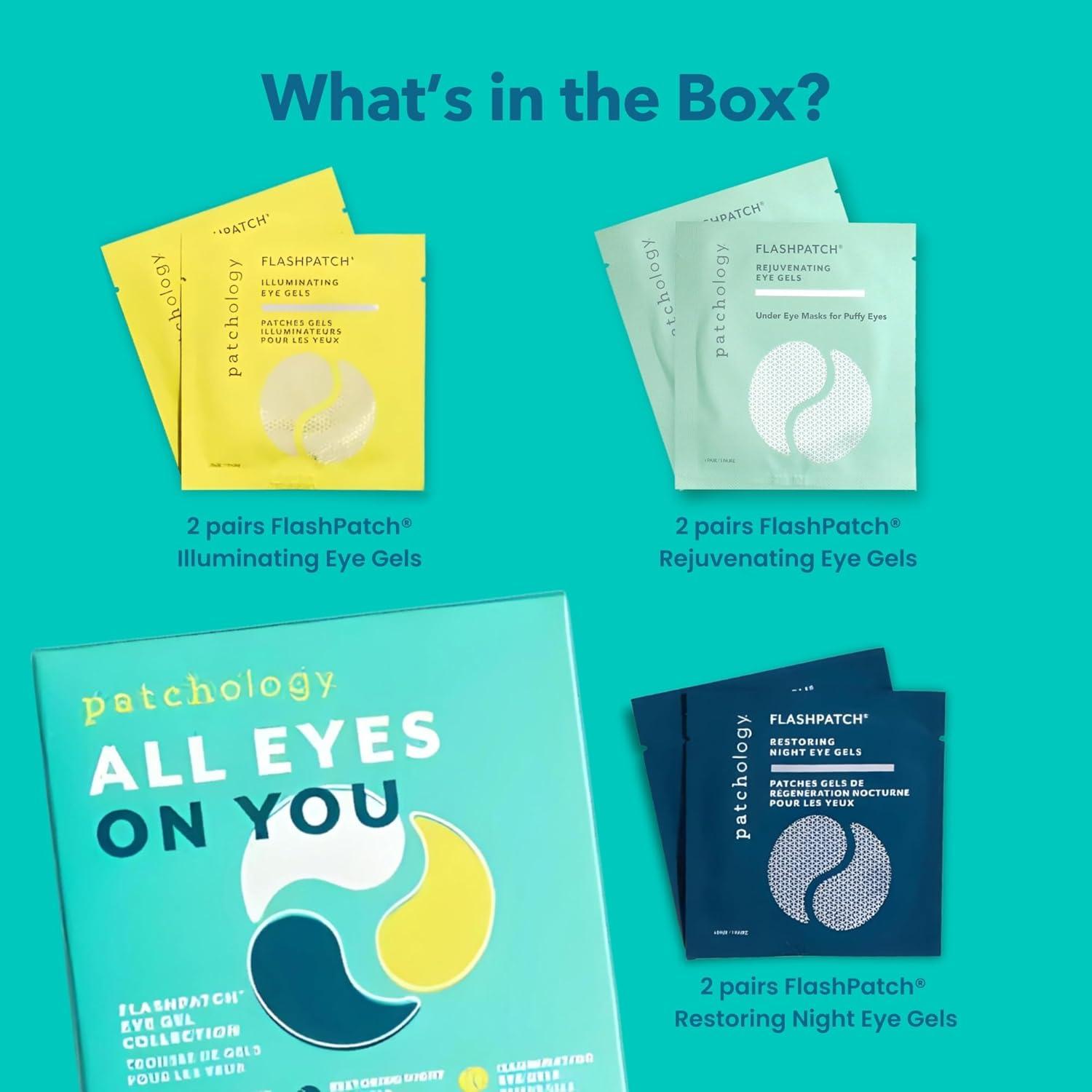 Parches Hidratantes para Ojos Patchology Todo Ojos - 6 Pares