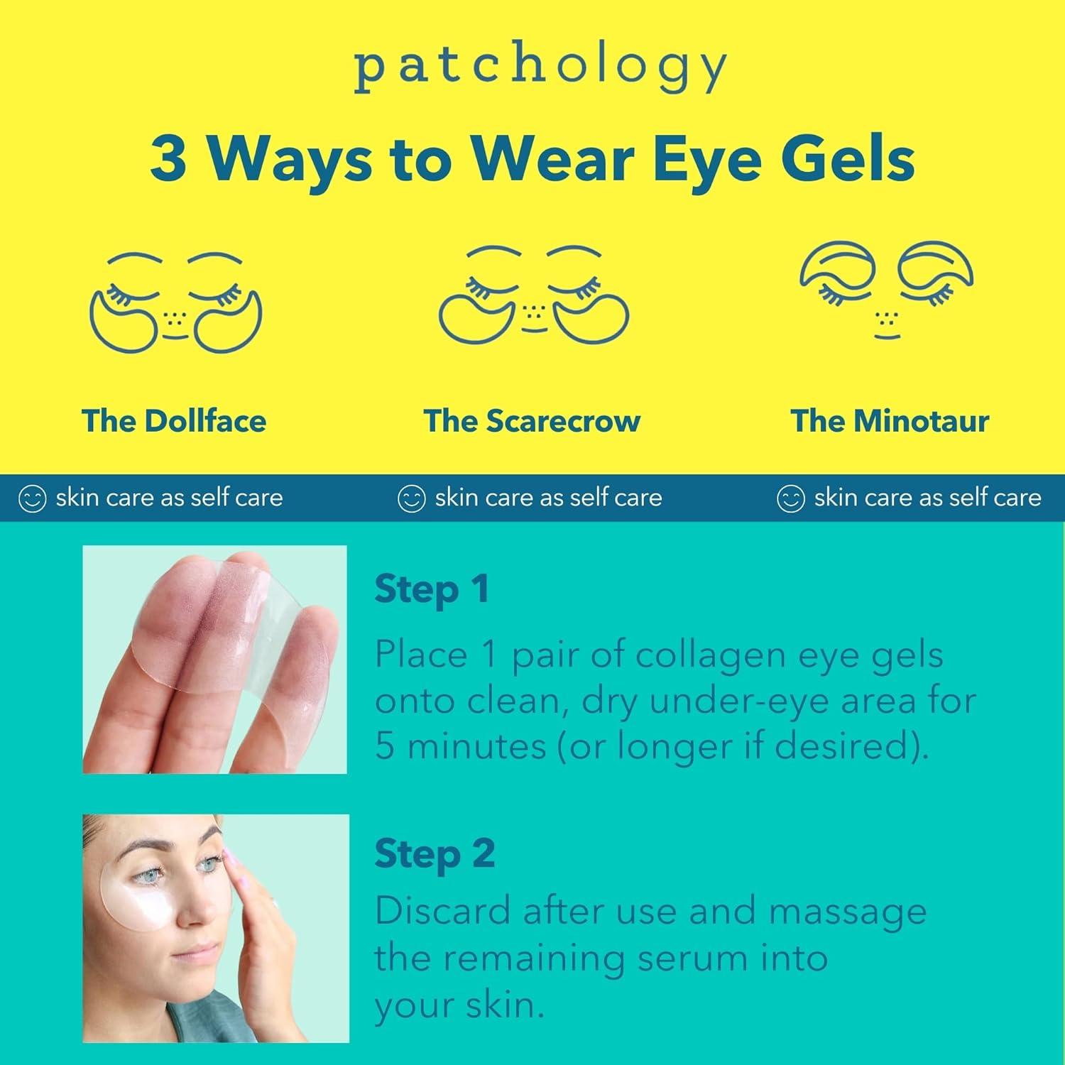 Parches Hidratantes para Ojos Patchology Todo Ojos - 6 Pares