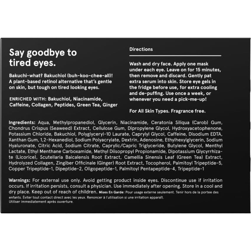 Parches Hidrogel para Ojos Jaxon Lane - 6 Pares Anti-Ojeras