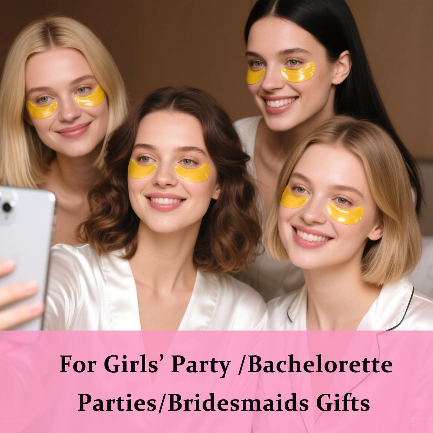 30 Pares de Mascarillas de Ojos y Labios de Oro 24K Miniling