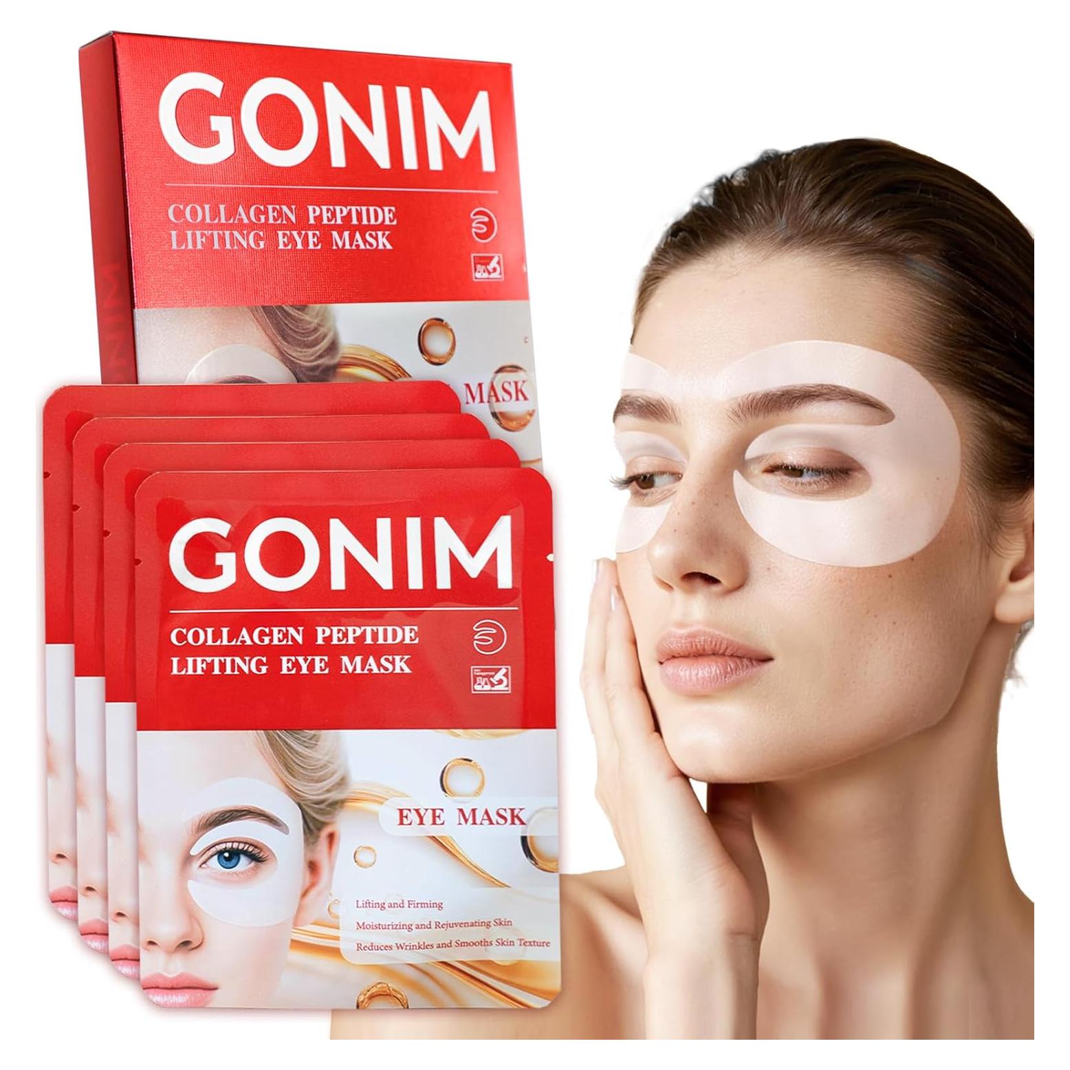 Parche para Ojos GONIM 360° con Colágeno y Retinol - 15 Piezas