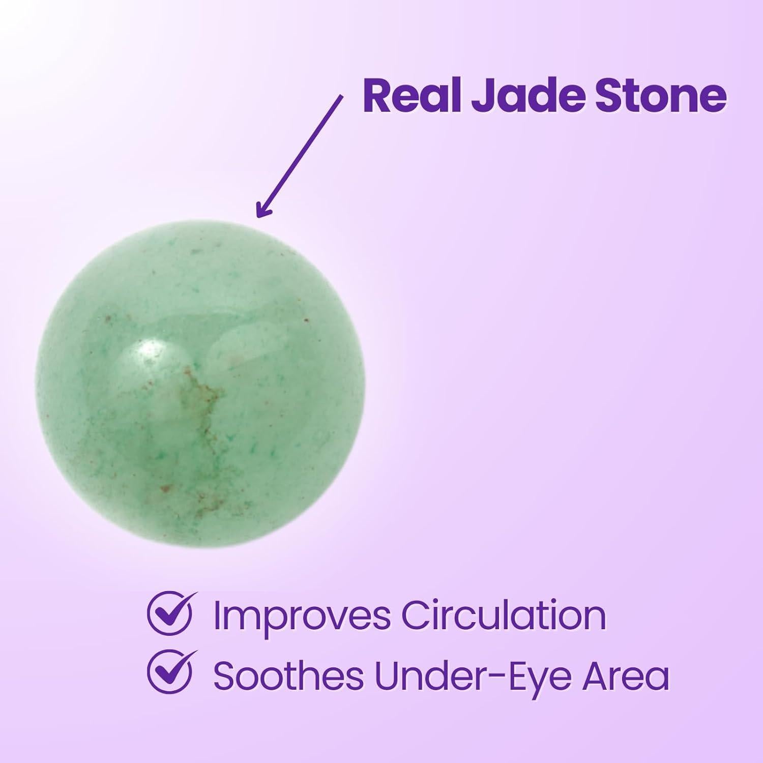 Suero Hidratante para Ojos Masque Bar 20ml con Rodillo Jade