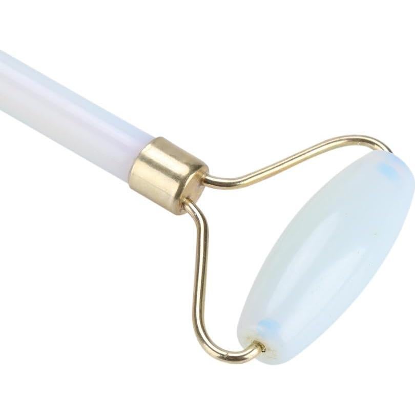 Rodillo de Belleza de Jade Natural Walfront Doble Cabeza 15x5.5cm