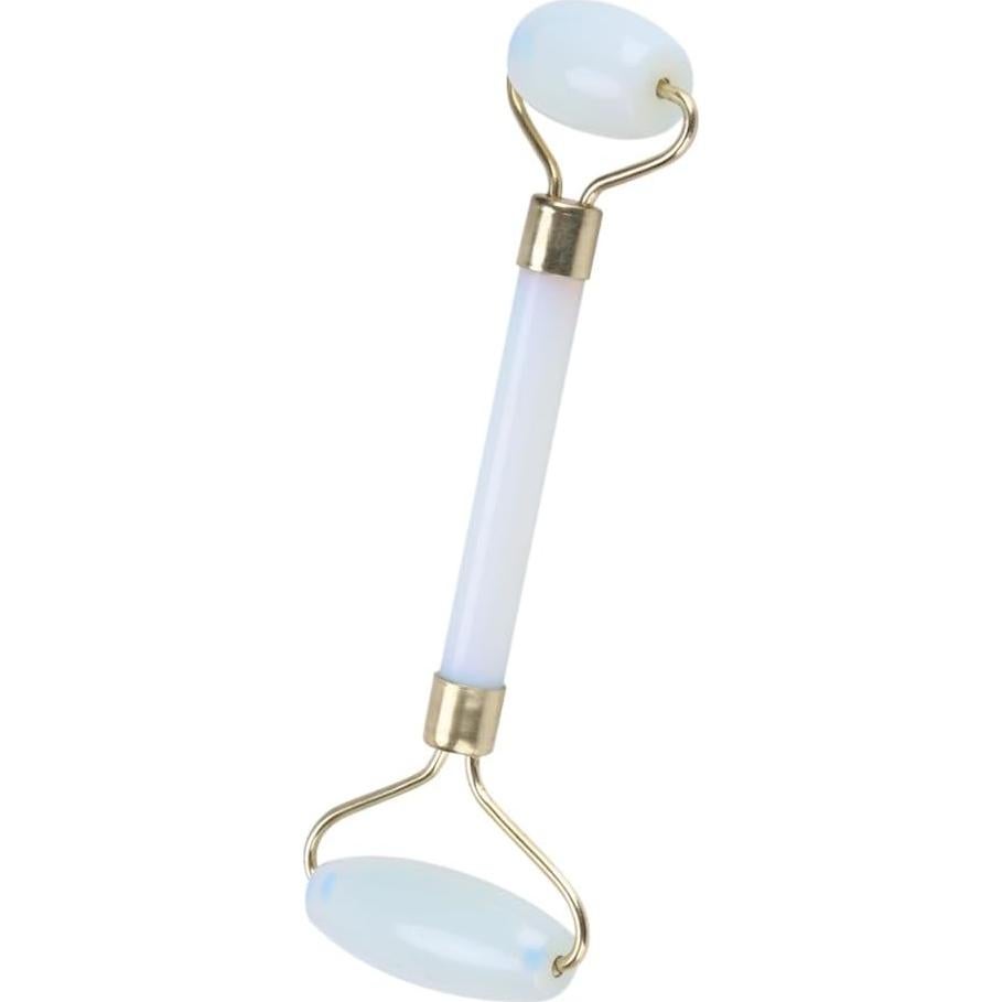 Rodillo de Belleza de Jade Natural Walfront Doble Cabeza 15x5.5cm