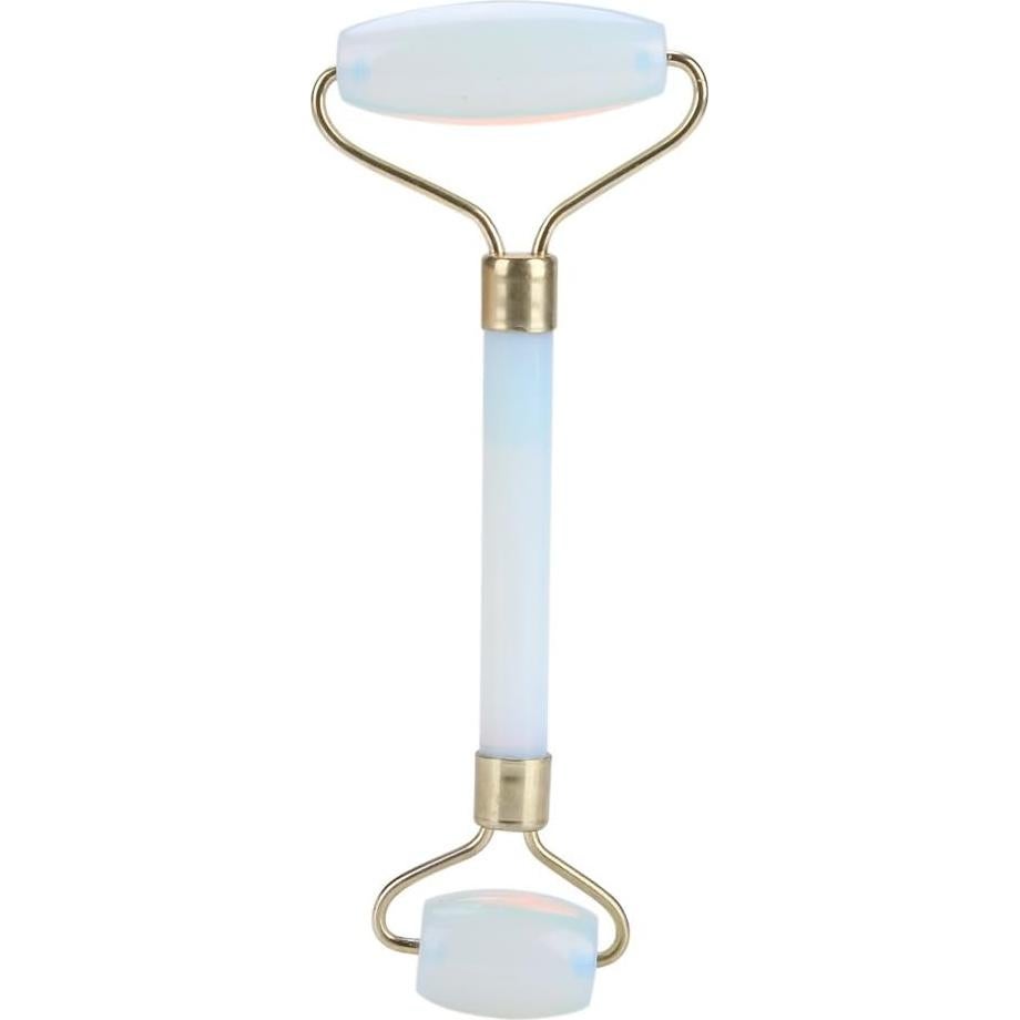 Rodillo de Belleza de Jade Natural Walfront Doble Cabeza 15x5.5cm