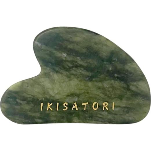 Rodillo Facial y Guasha Jade Verde Ikisatori - Cuidado Piel