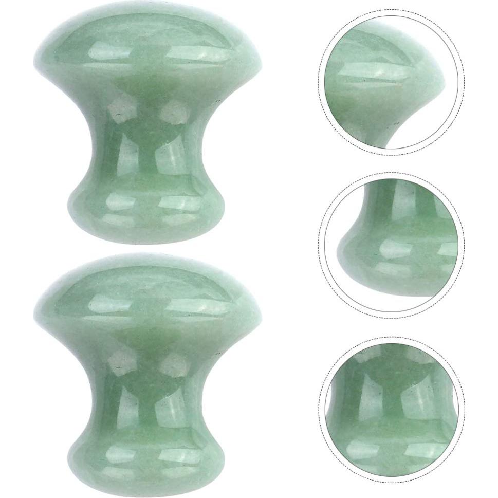 Rodillo de Hielo Uonlytech 2 Pcs Jade Facial Masaje