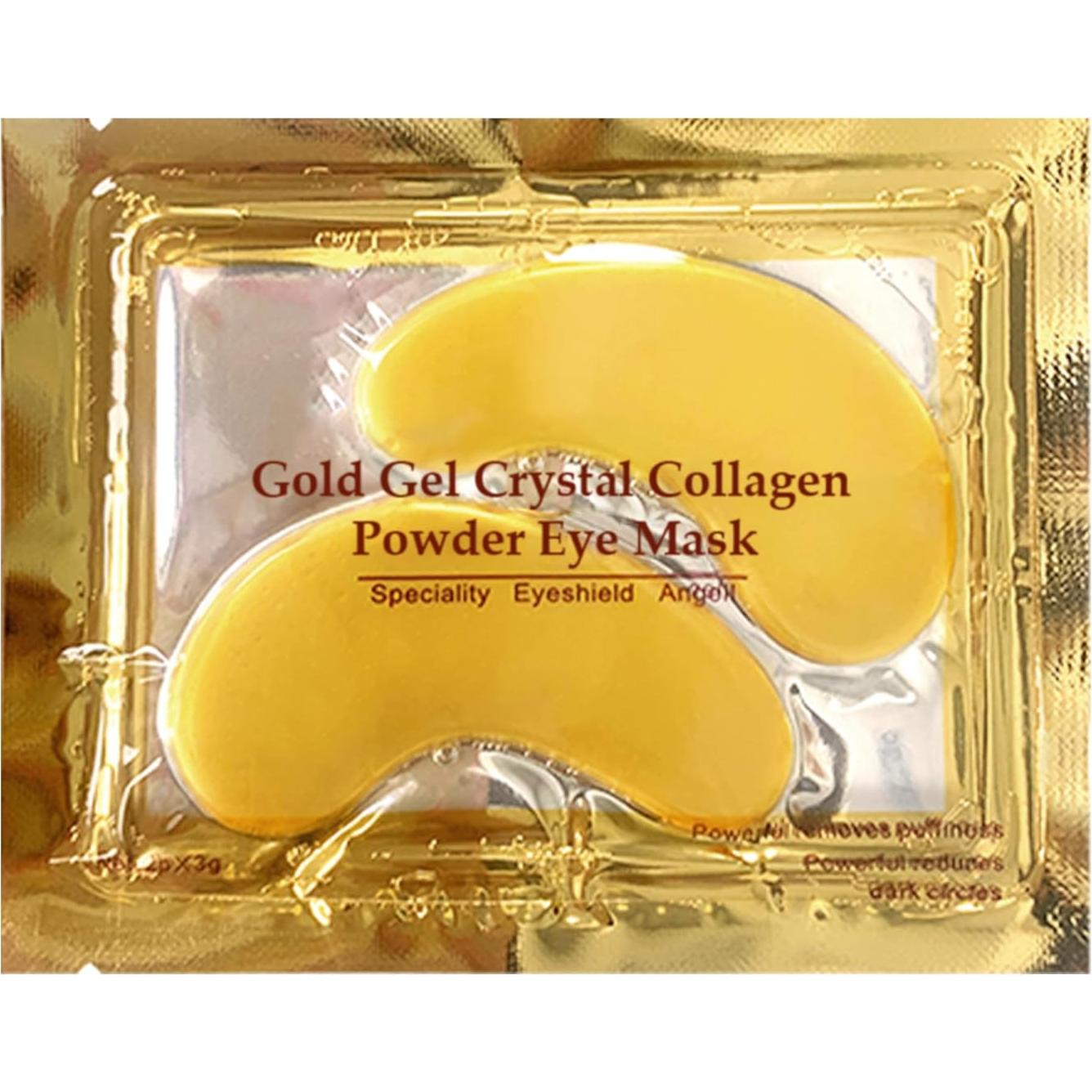 Parche para Ojos Ruzzut - 30 Pares Hidratantes de Colágeno Oro