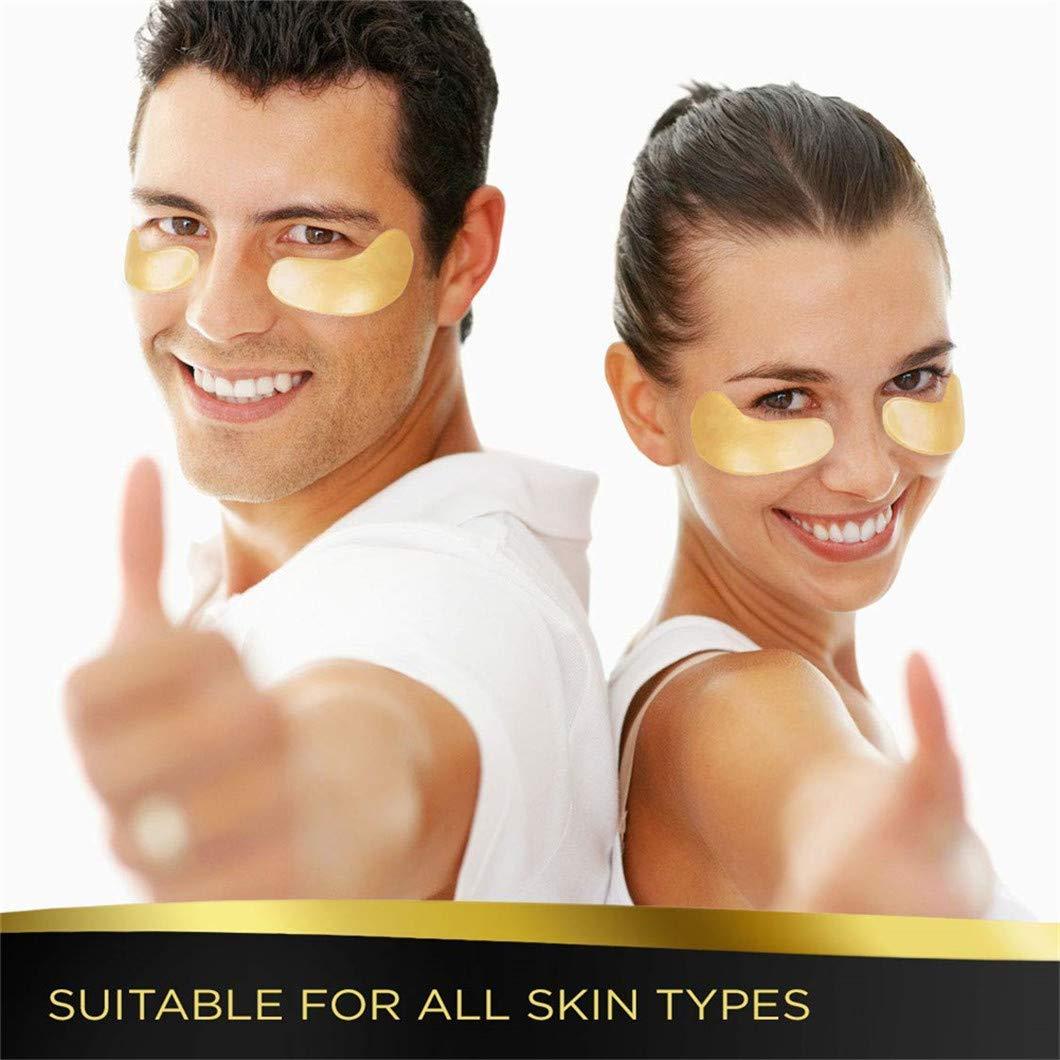 Parche para Ojos Ruzzut - 30 Pares Hidratantes de Colágeno Oro