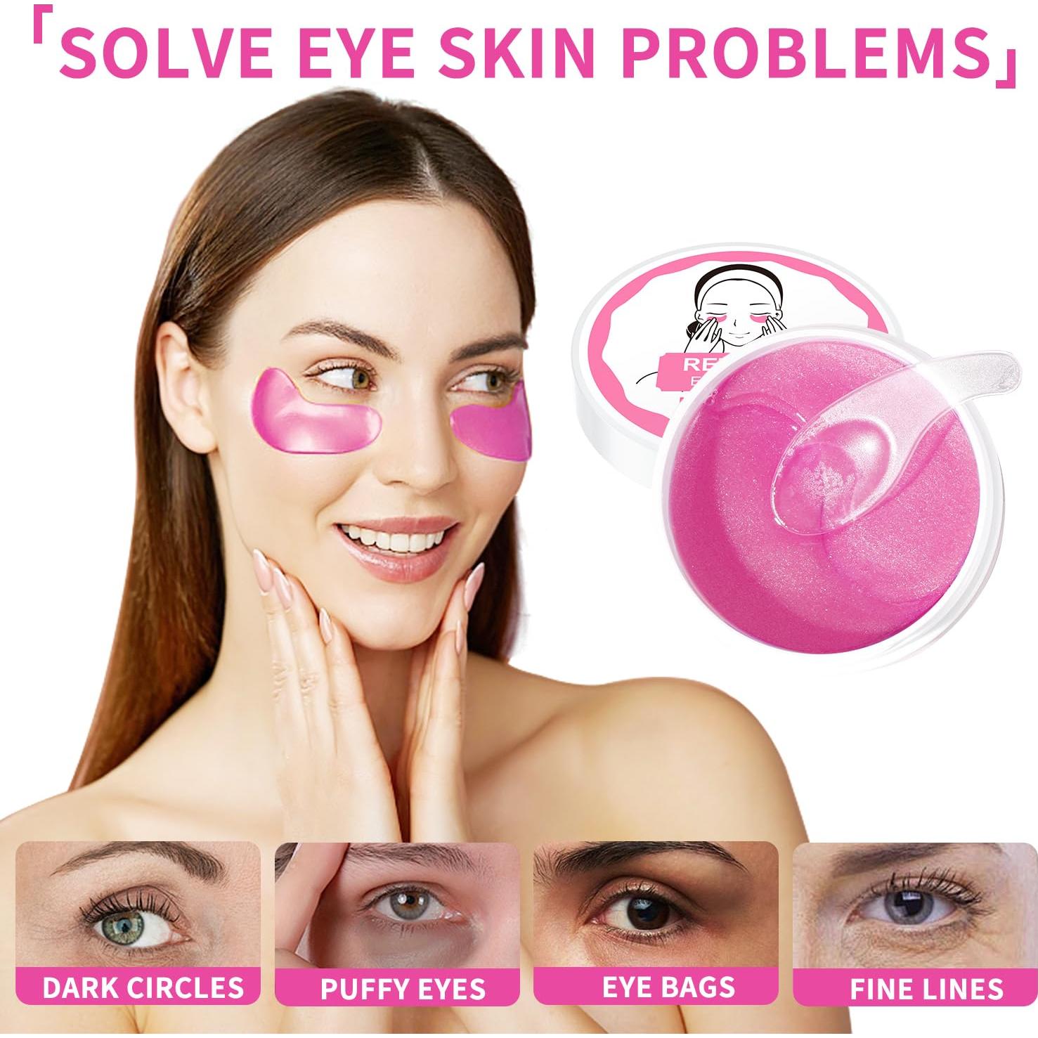 Parche para Ojos Hidratante con Retinol - 60 Pcs