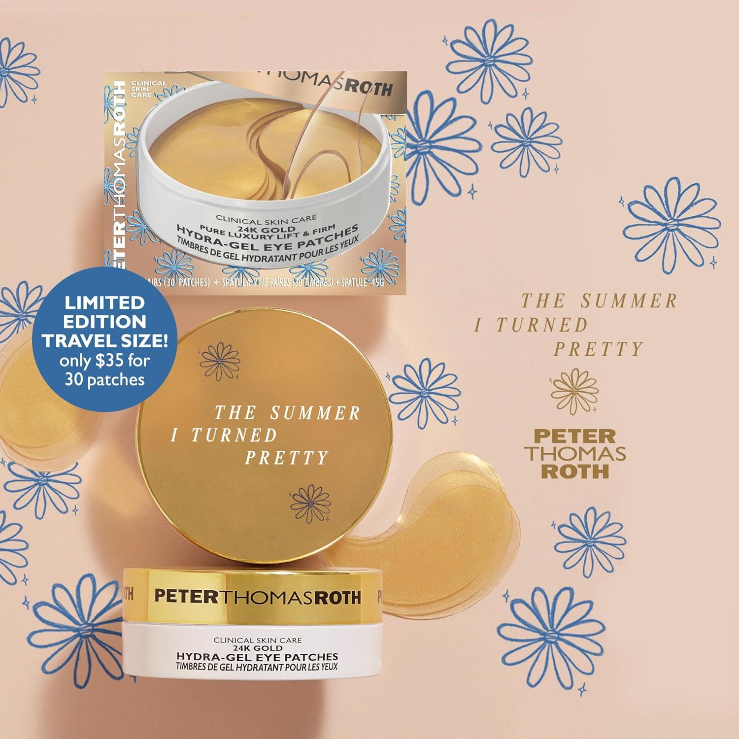 Parches de Gel para Ojos Peter Thomas Roth 24K Gold 135g