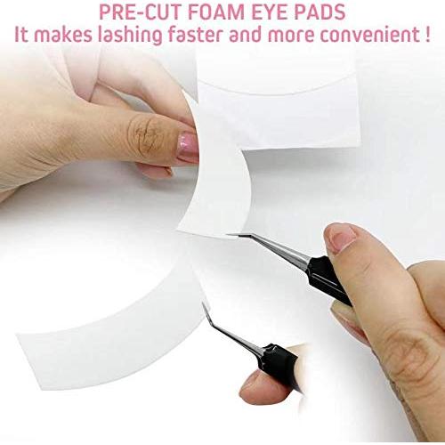 Parche de Espuma para Ojos Pre Cortado Akissos 125 PCS Hipoalergénico