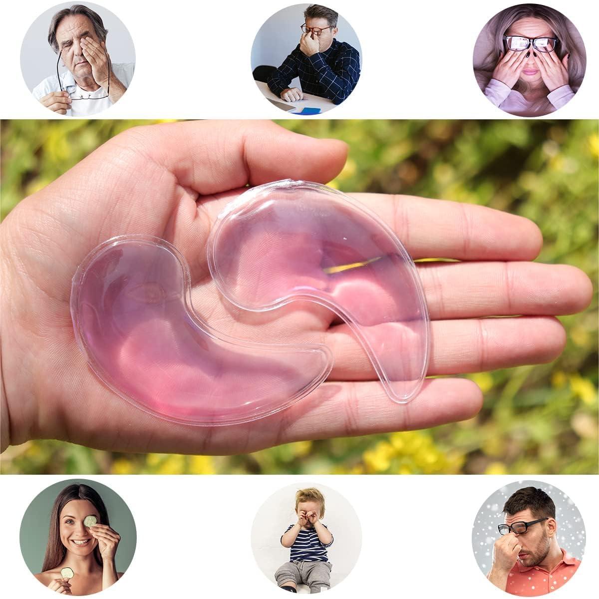 Compresa para Ojos Soulagers - Gel Frío y Calor, 6 Piezas