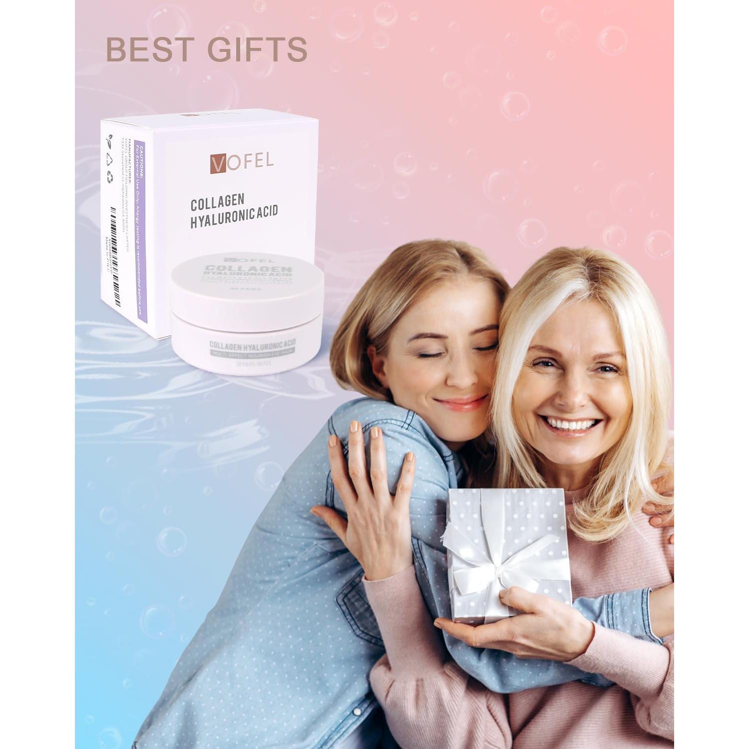 Parche para Ojos VOFEL - Hidratante Gel Colágeno 30 Pares