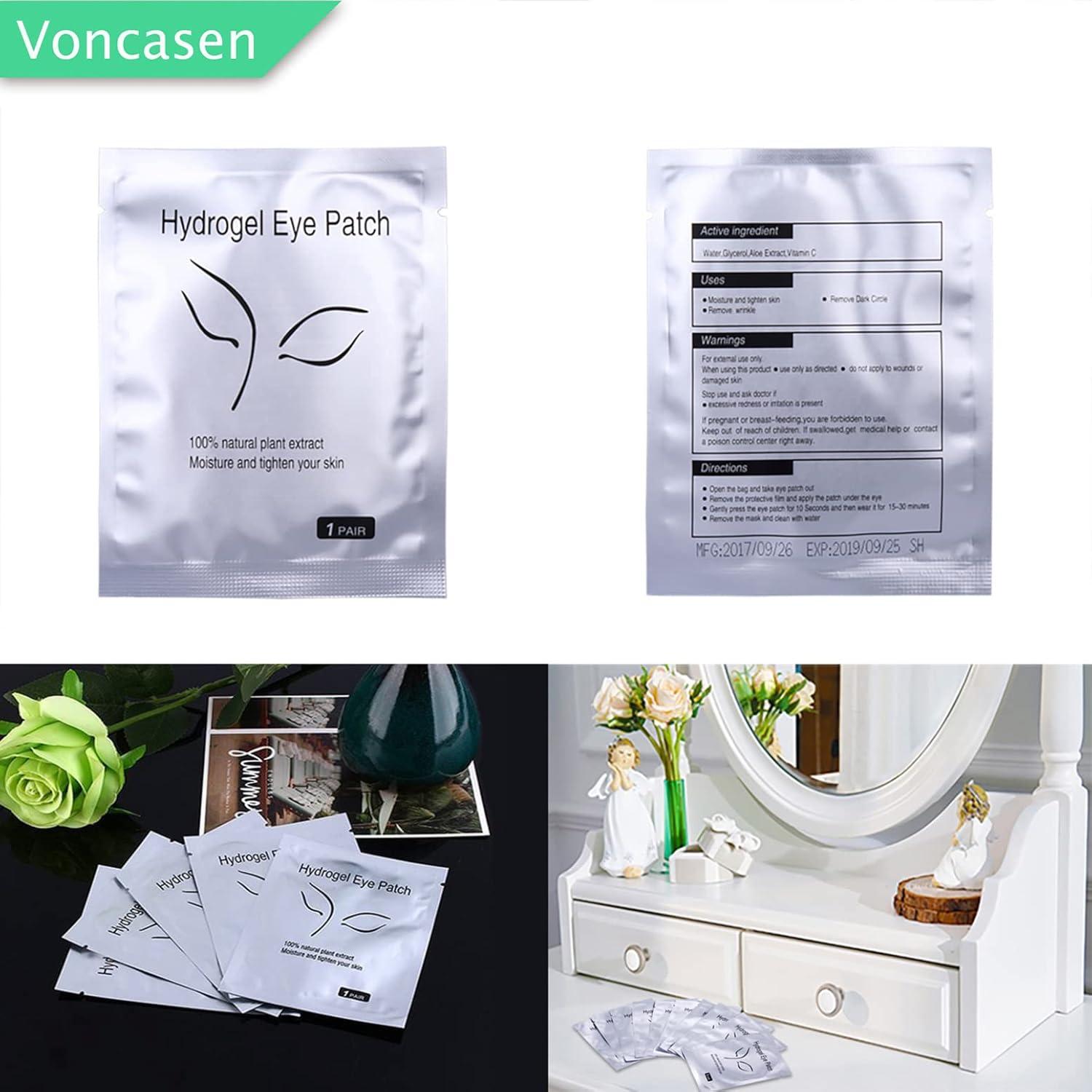 Parches de Gel para Ojos V world - 100 Pares Hidratantes