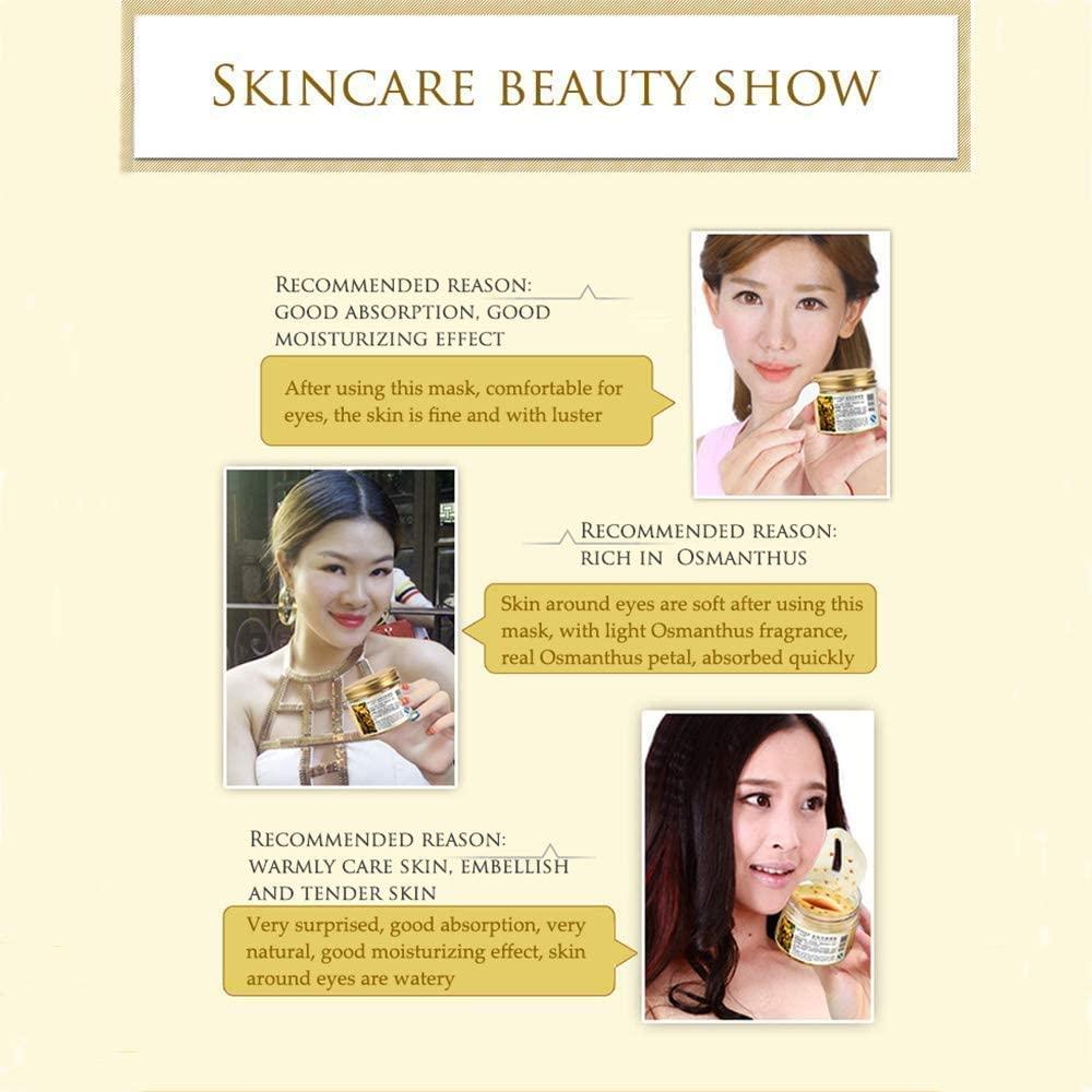 BIOAQUA Máscara de Ojos Osmanthus Dorado 80 Pcs Hidratante