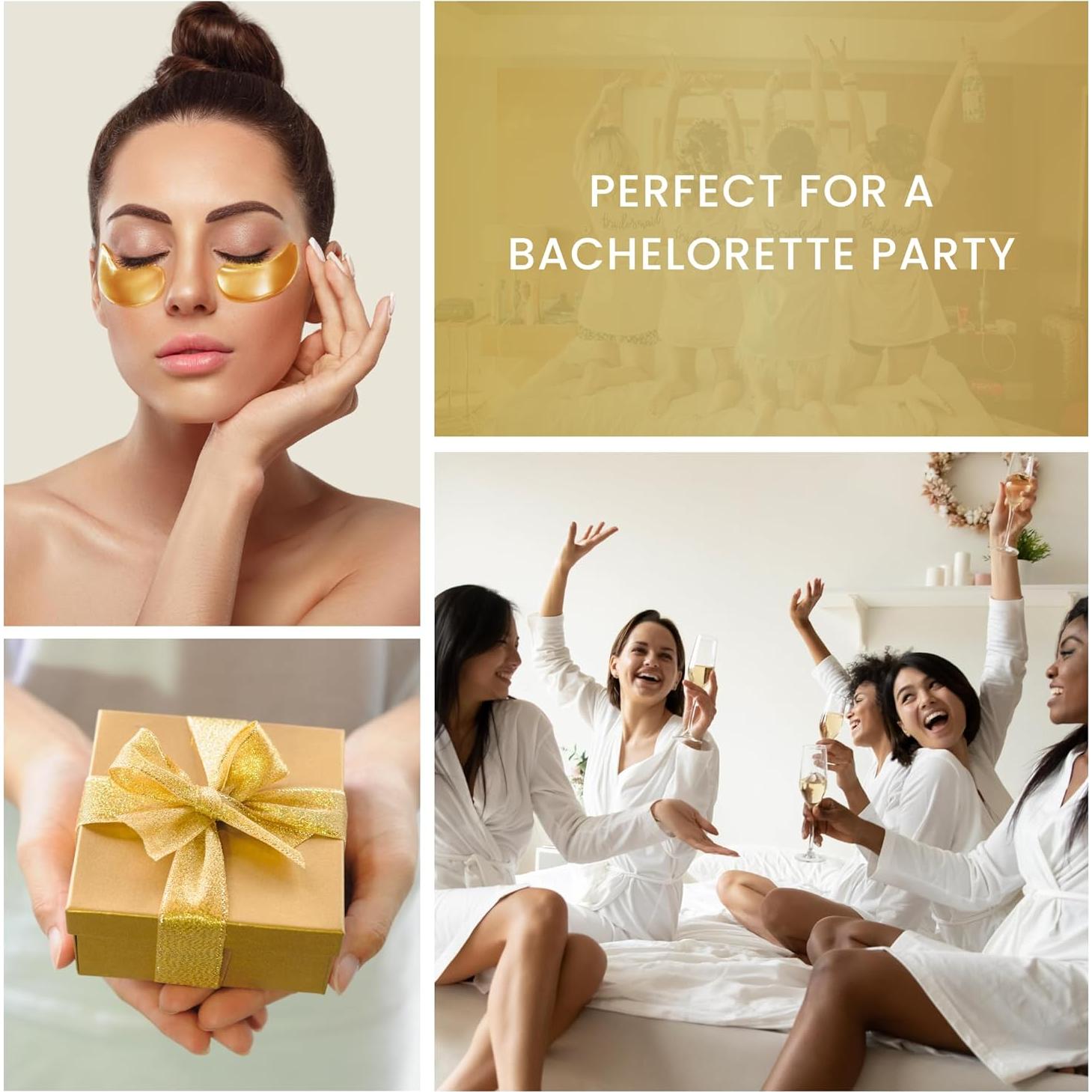 Parches para los Ojos de Oro 24K Top Fortune - 32 Pares