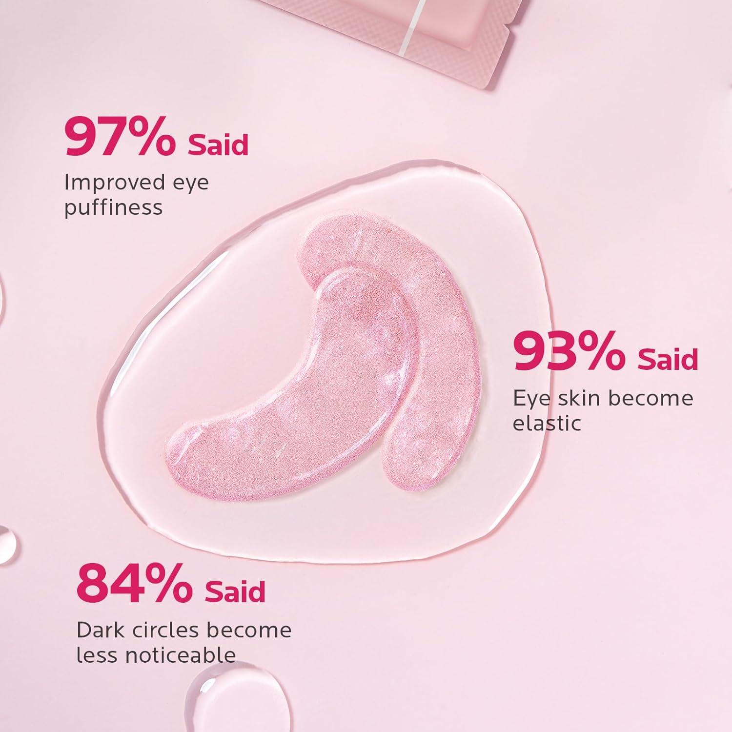 Mascarillas para Ojos ZealSea - 12 Pares Hidratantes Anti-Ojeras