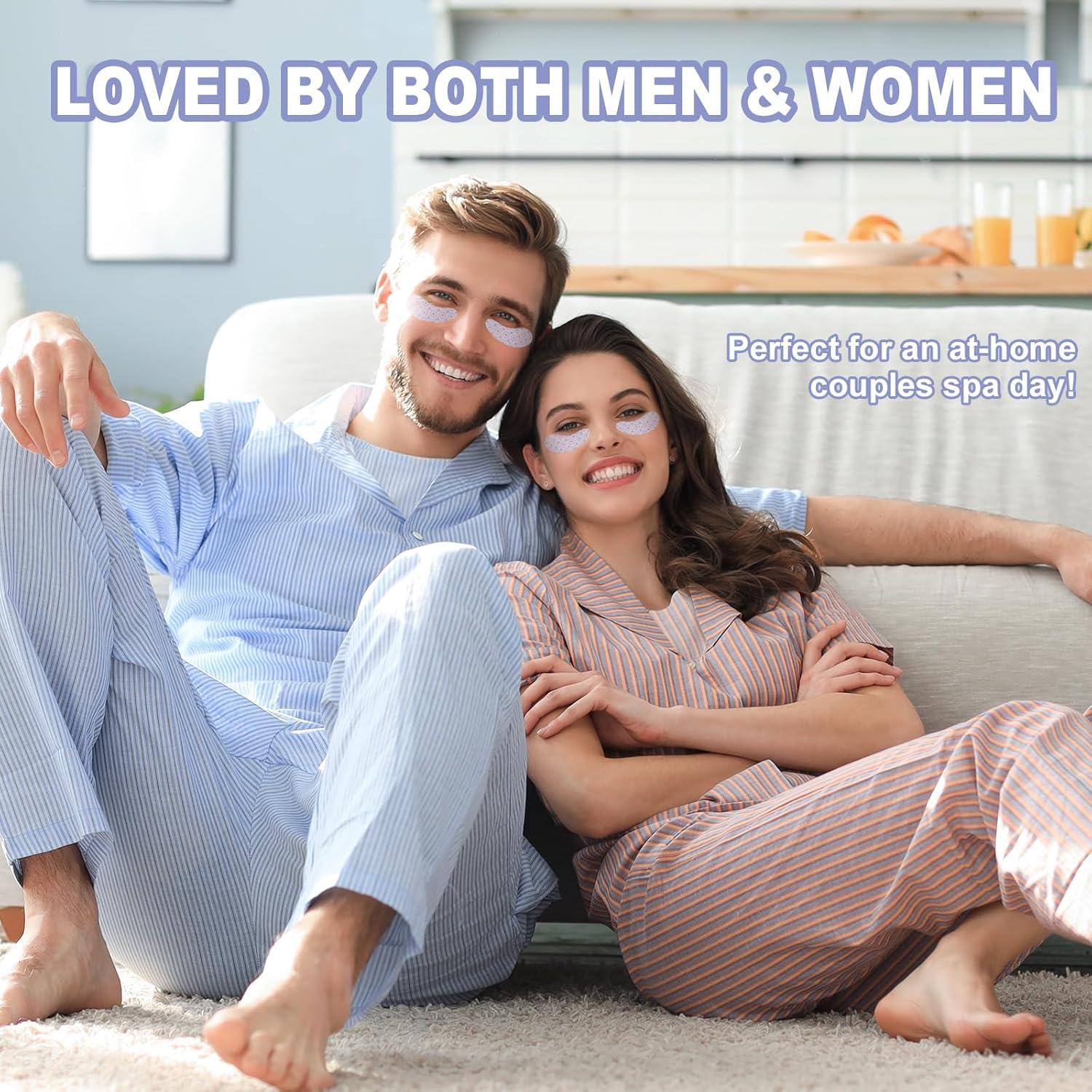 Parche para Ojos Reutilizable Viigunence - 2 Pares Silicona