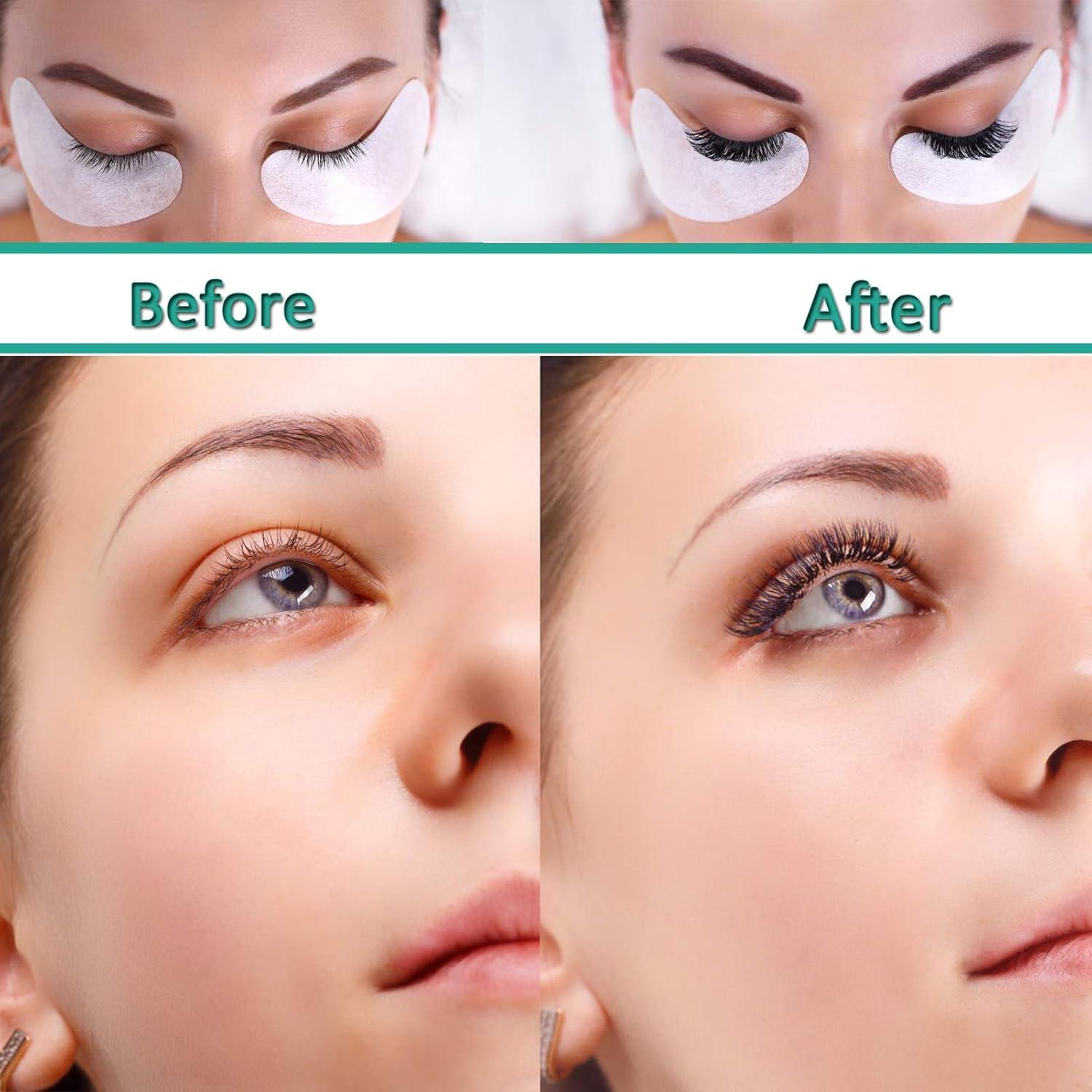 50 Pares de Parches de Gel para Ojos INKEL Sin Pelusa