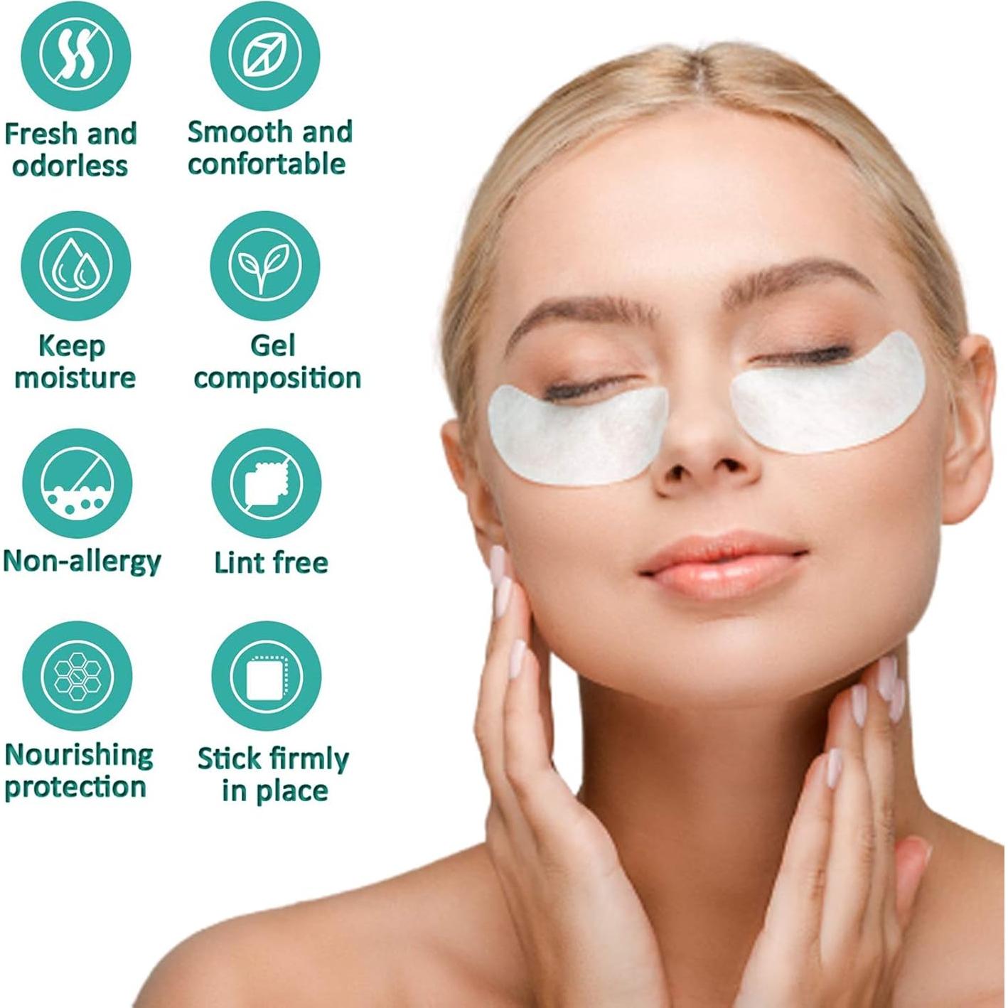 50 Pares de Parches de Gel para Ojos INKEL Sin Pelusa