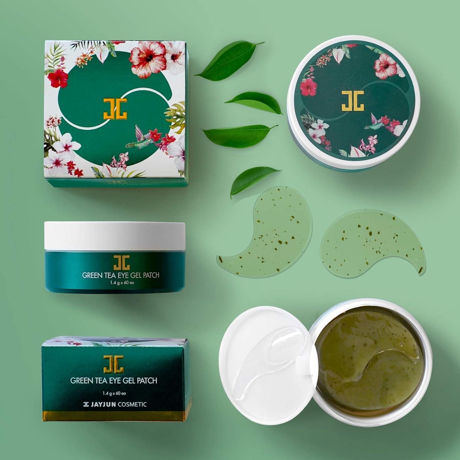 Parche de Gel para Ojos Jayjun Té Verde 60 Piezas 1.4g