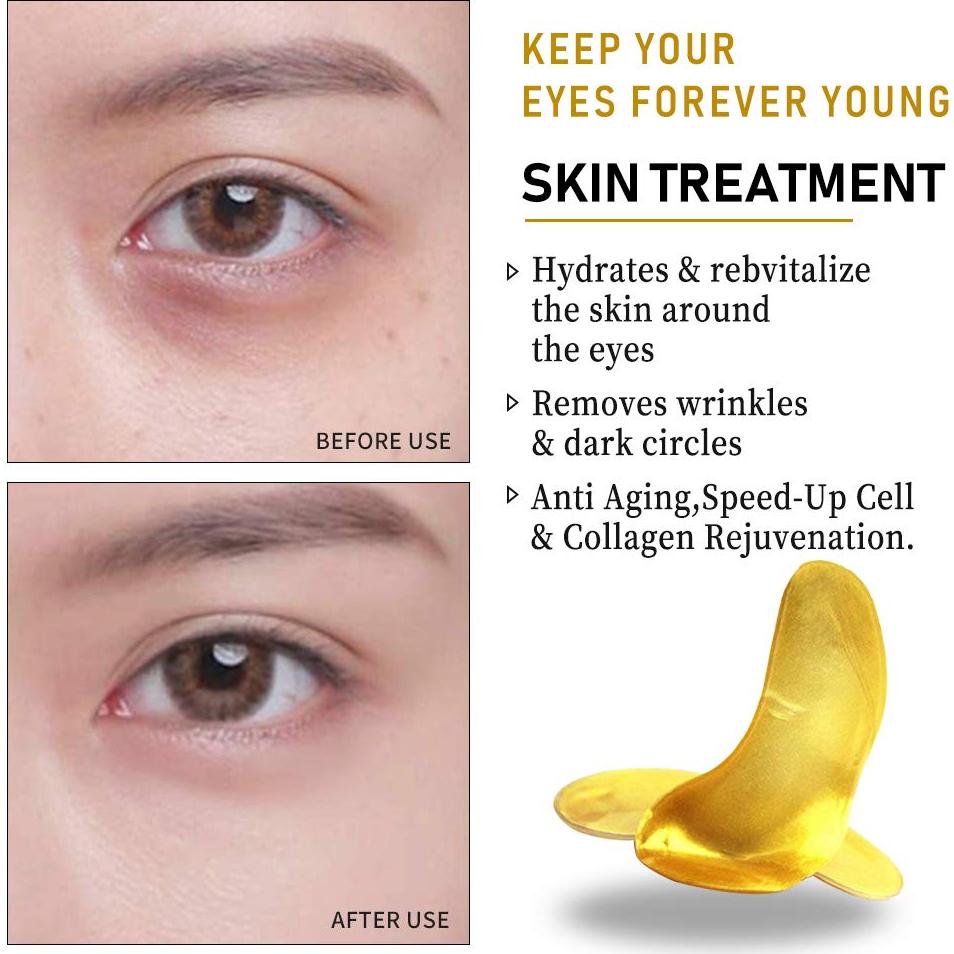 Gel de Colágeno Vandarllin para Ojos - 30 Pares Hidratantes