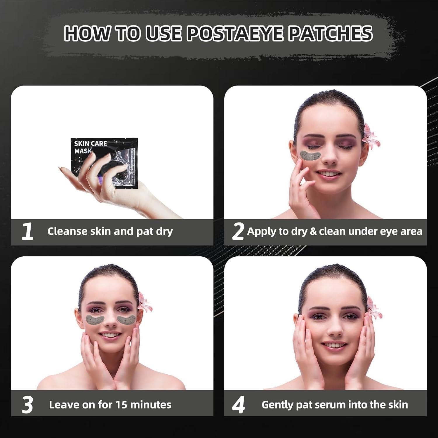 Mascarilla Hidratante para Ojos POSTA 40 Pcs - Reduce Ojeras