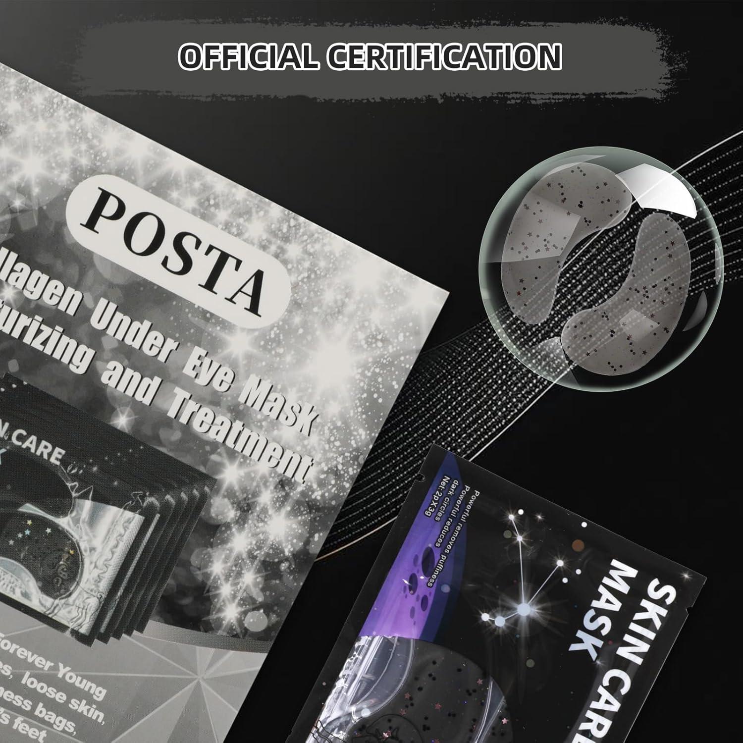 Mascarilla Hidratante para Ojos POSTA 40 Pcs - Reduce Ojeras