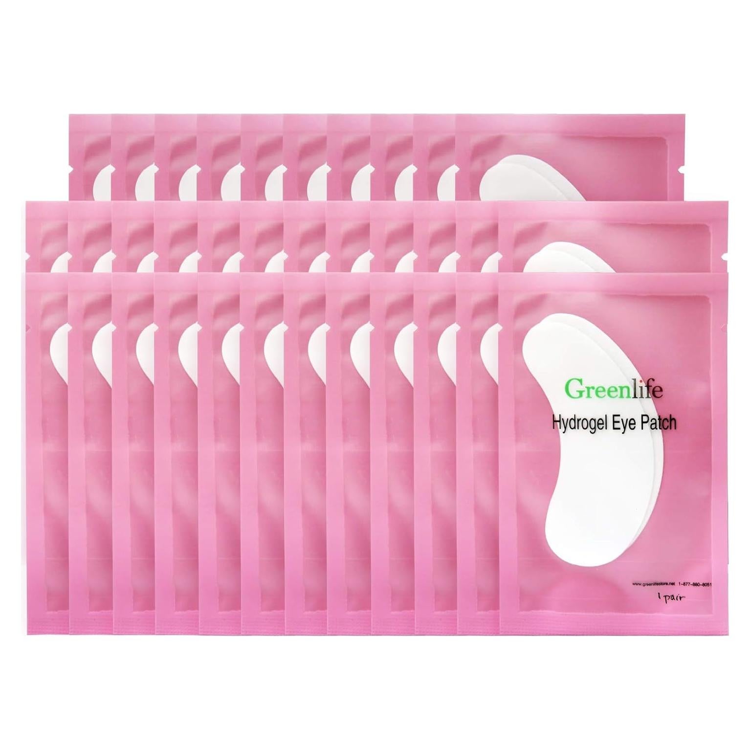 150 Pares Almohadillas de Gel para Ojos GreenLife con Colágeno