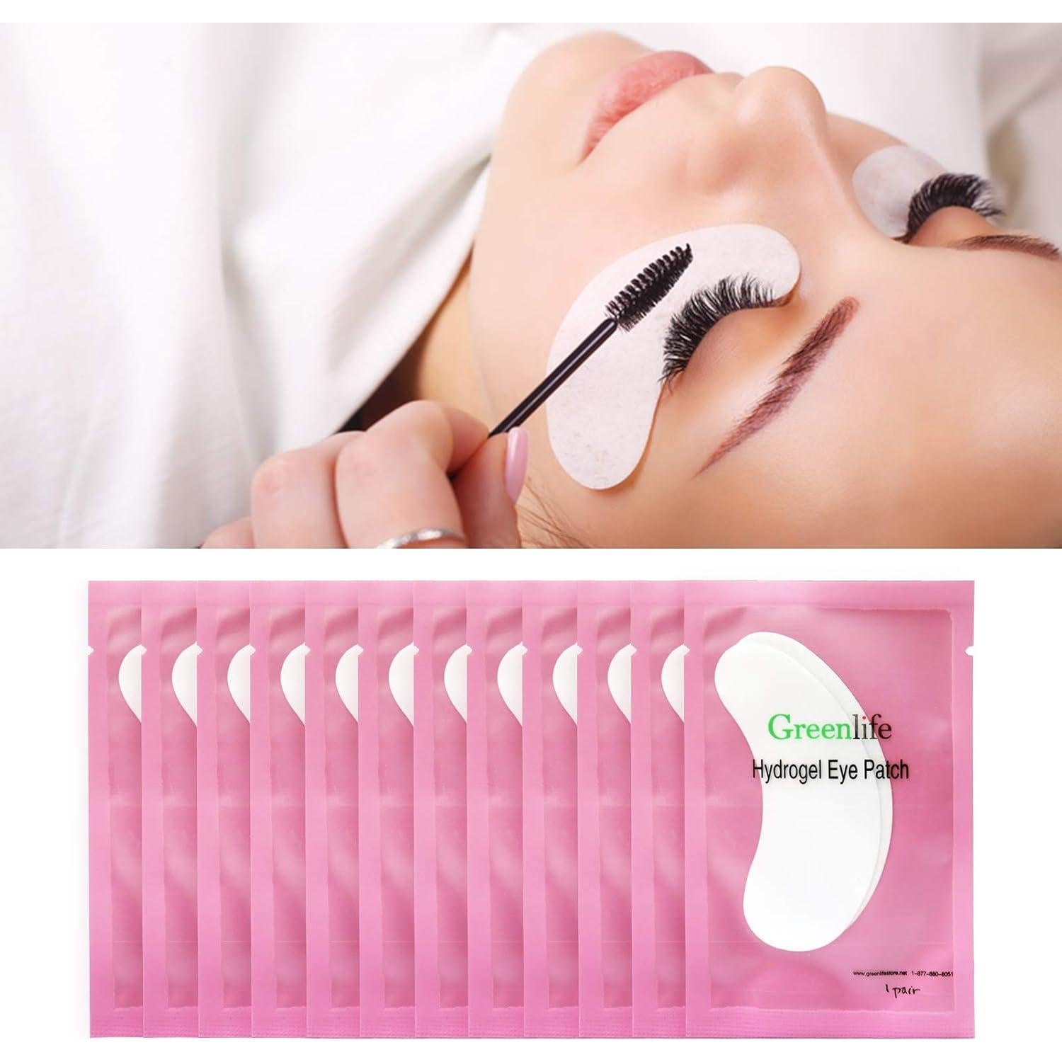 150 Pares Almohadillas de Gel para Ojos GreenLife con Colágeno