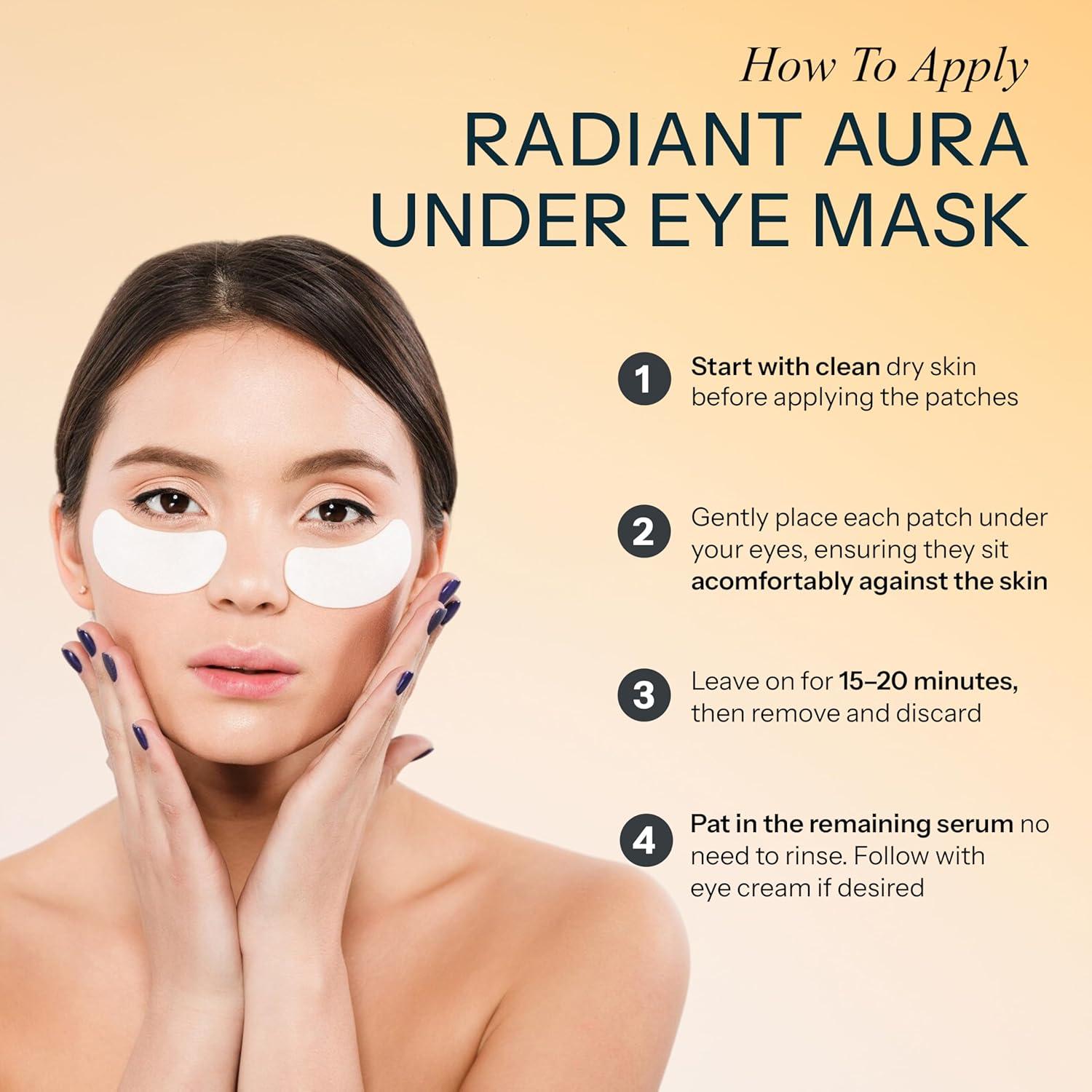 Parches para Ojos Klar and Co con Vitamina C y E - 5 Pares